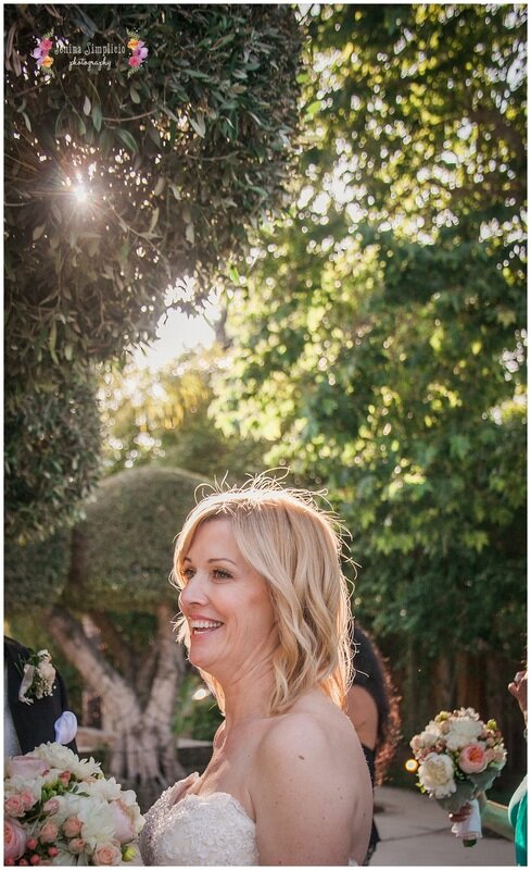  sunlit smiles closeup of the bride 