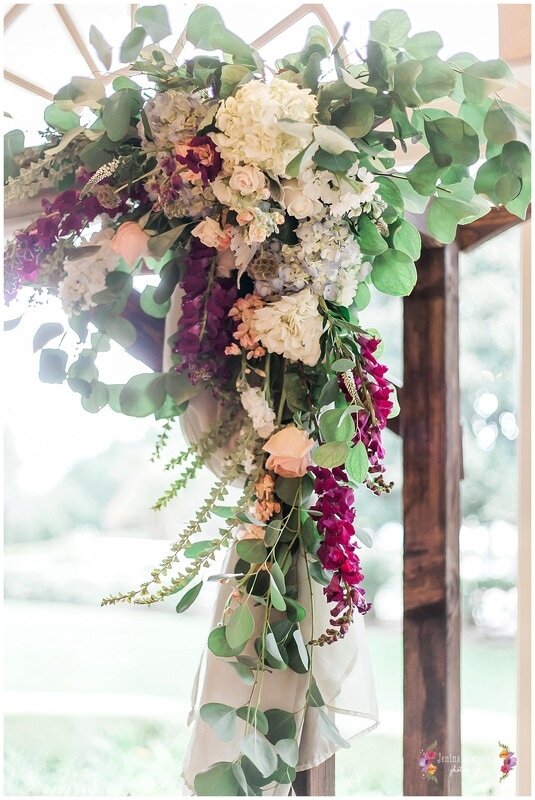  maroon white and pink decorative flowers 