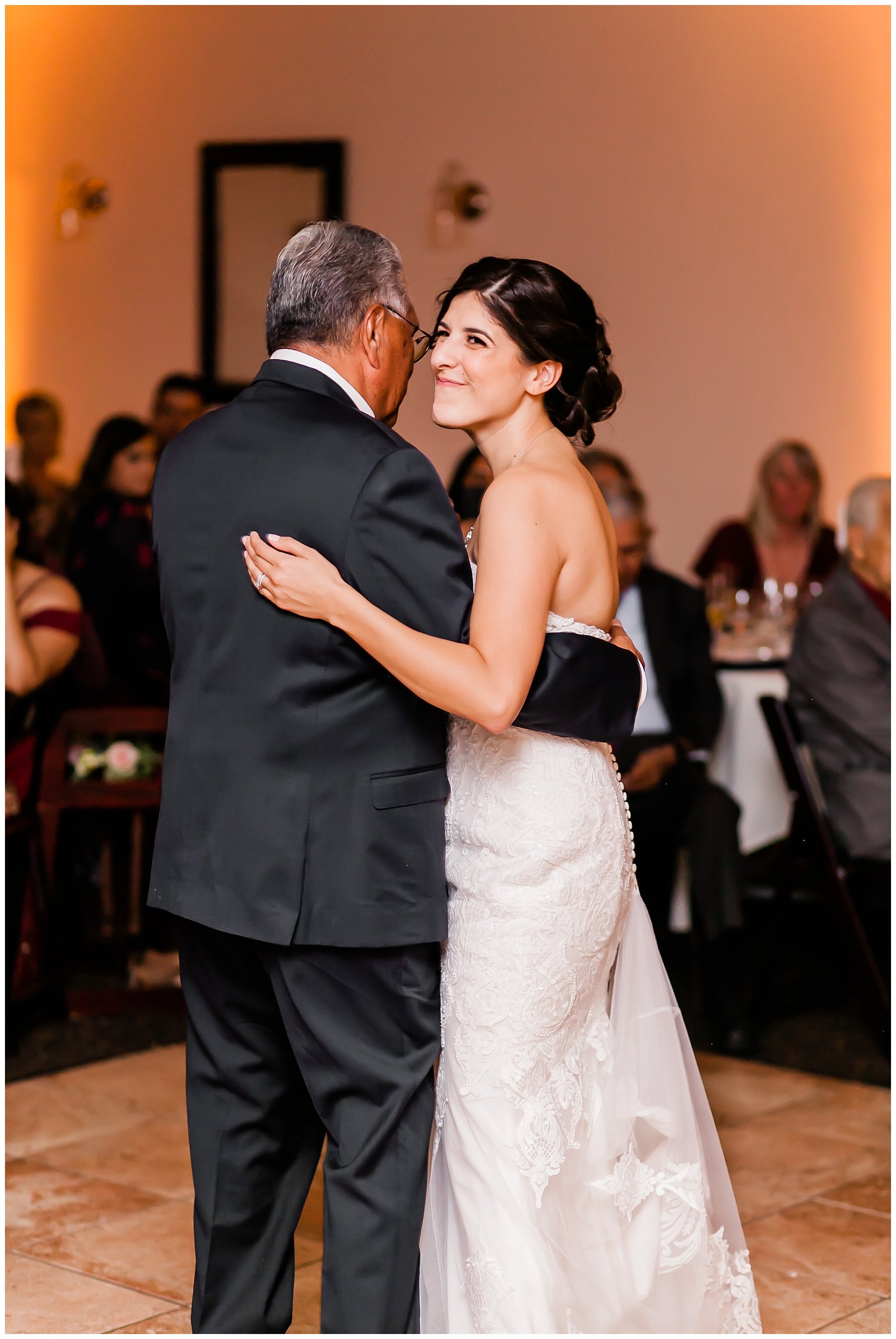  bride and her father dance 