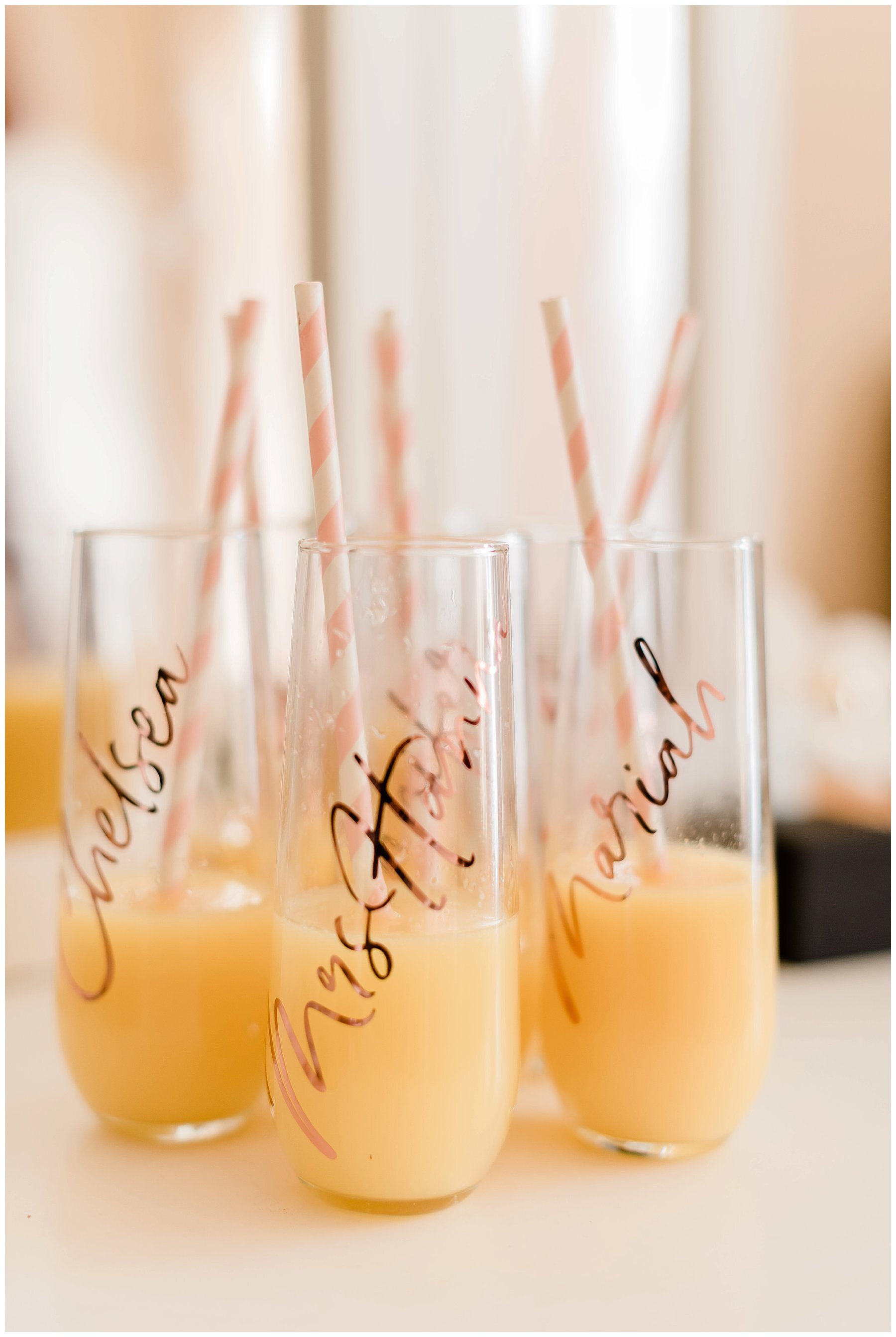  bridal party mimosas 