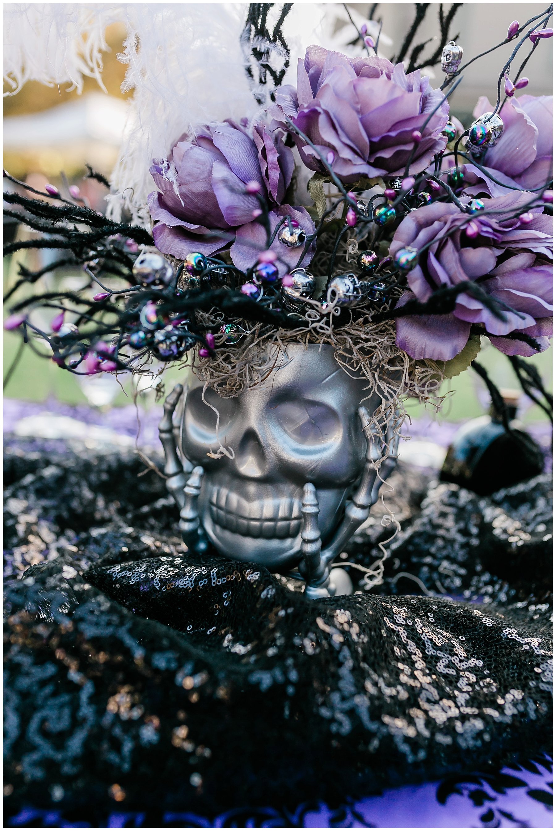  haunted mansion centerpieces for a wedding 