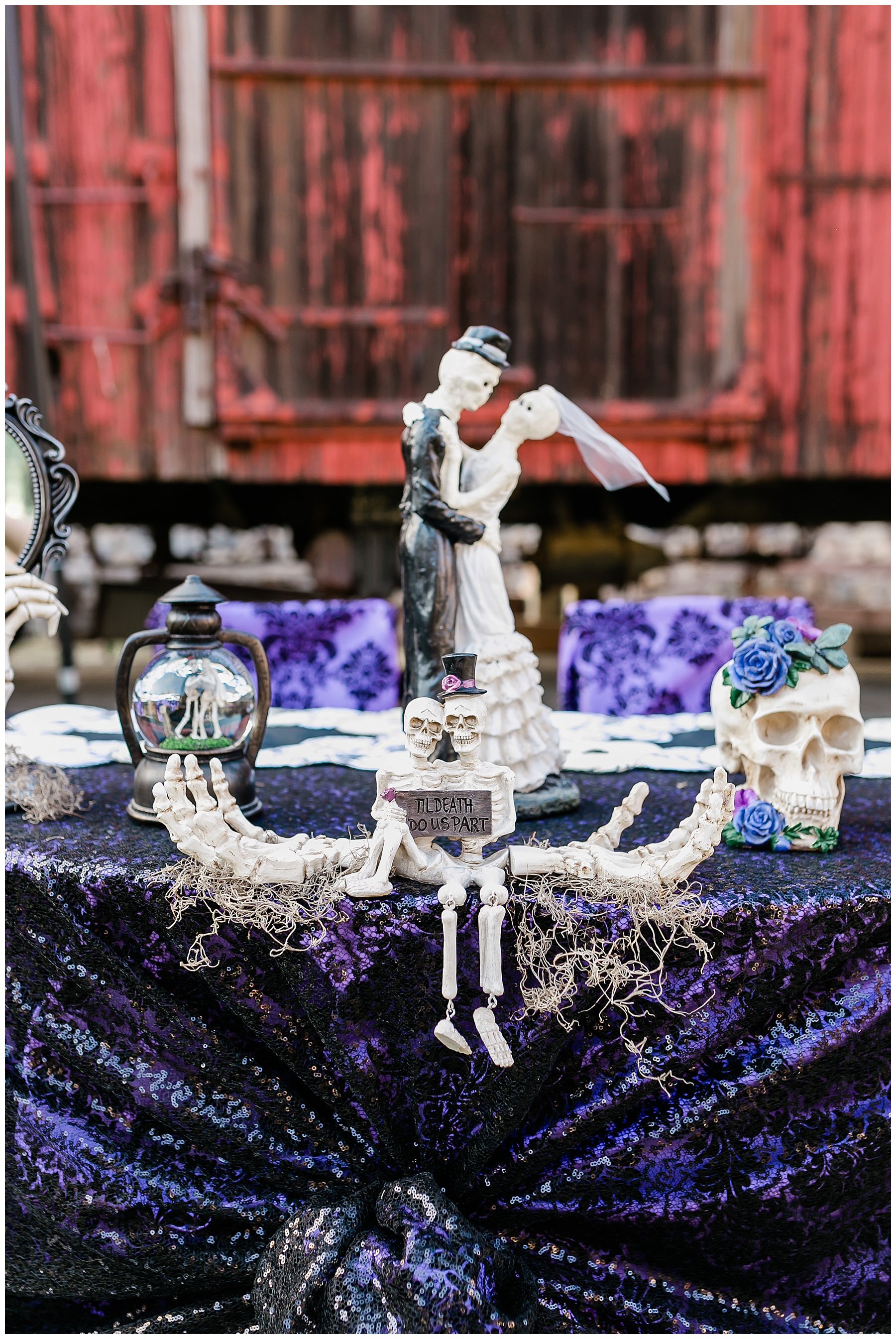  haunted mansion centerpieces for a wedding 