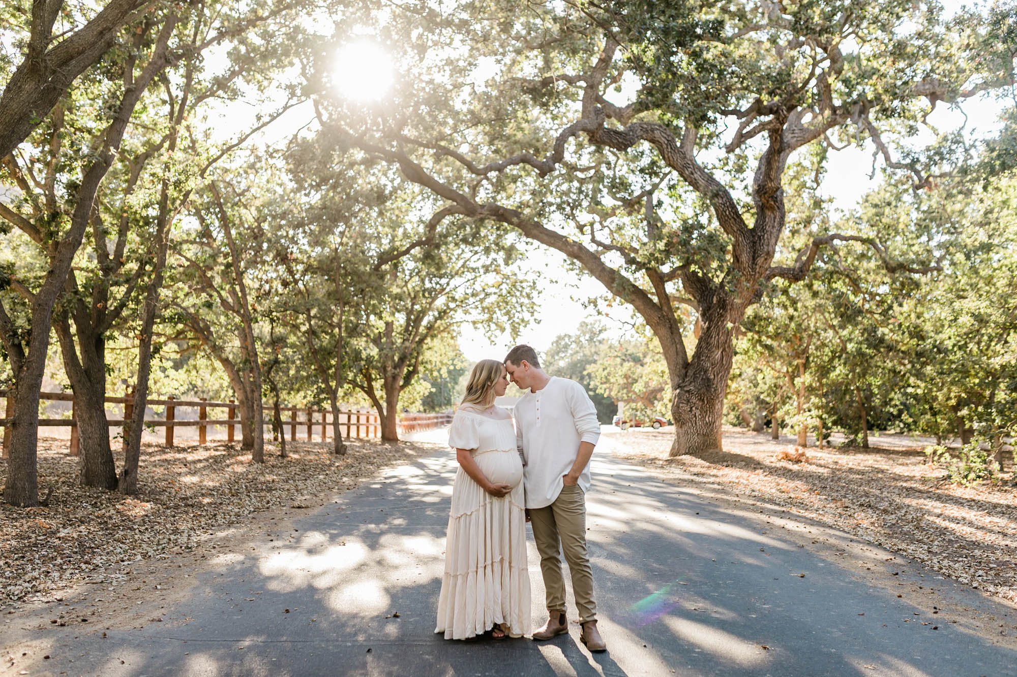 Old Meadows Park Maternity session with Ventura County photographer