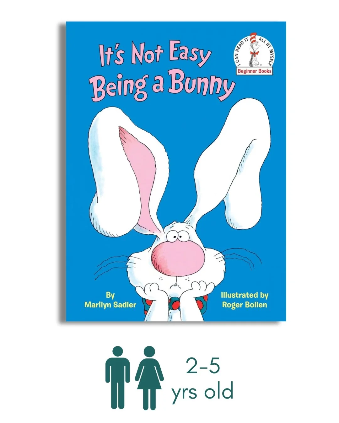 It's Not Easy Being a Bunny: An Early Reader Book for Kids