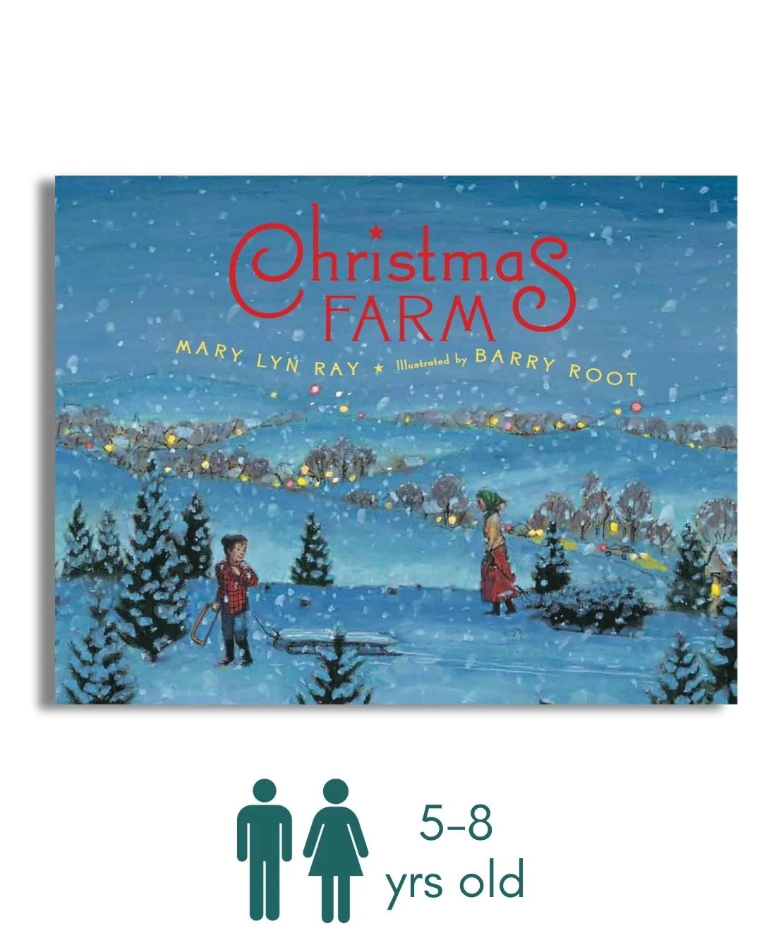 Christmas Farm: A Christmas Holiday Book for Kids