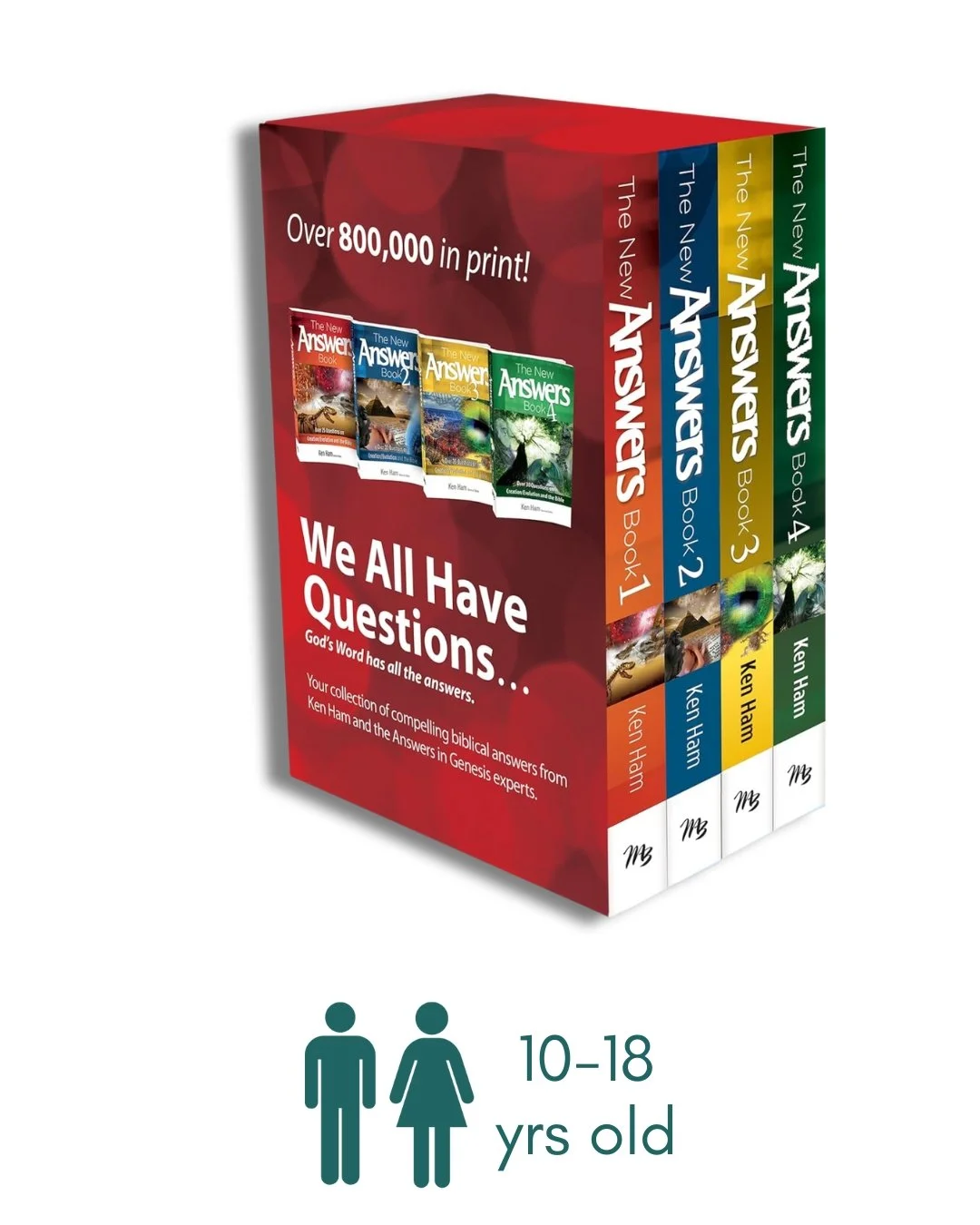 4 Volume Answers Book Box Set