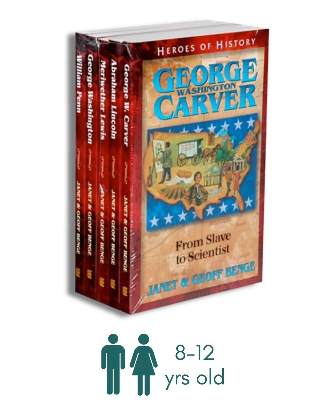 Heroes of History Gift Set (1-5)