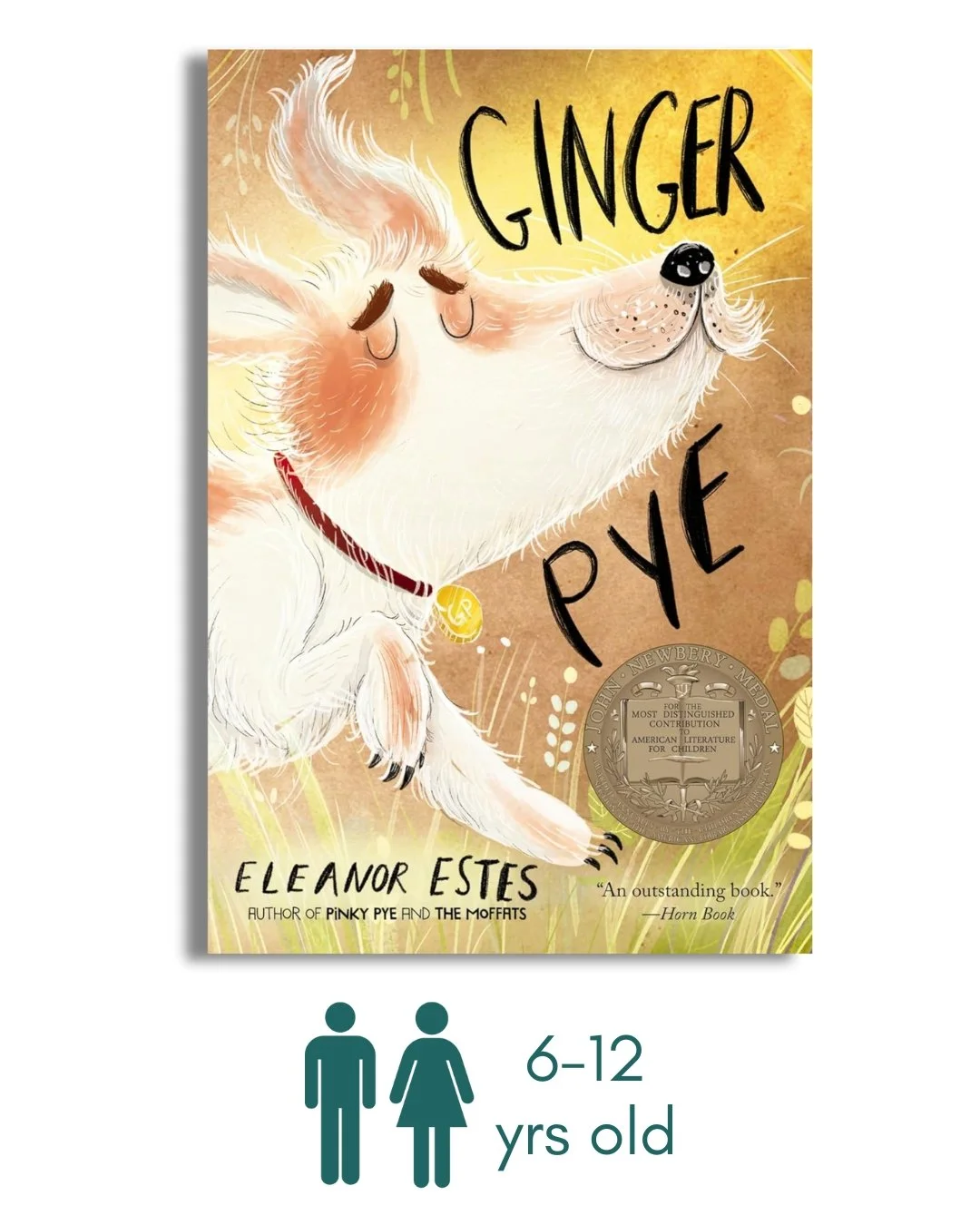 Ginger Pye: A Middle Grade Mystery About a Smart Stolen Dog and His Loving Family for Children