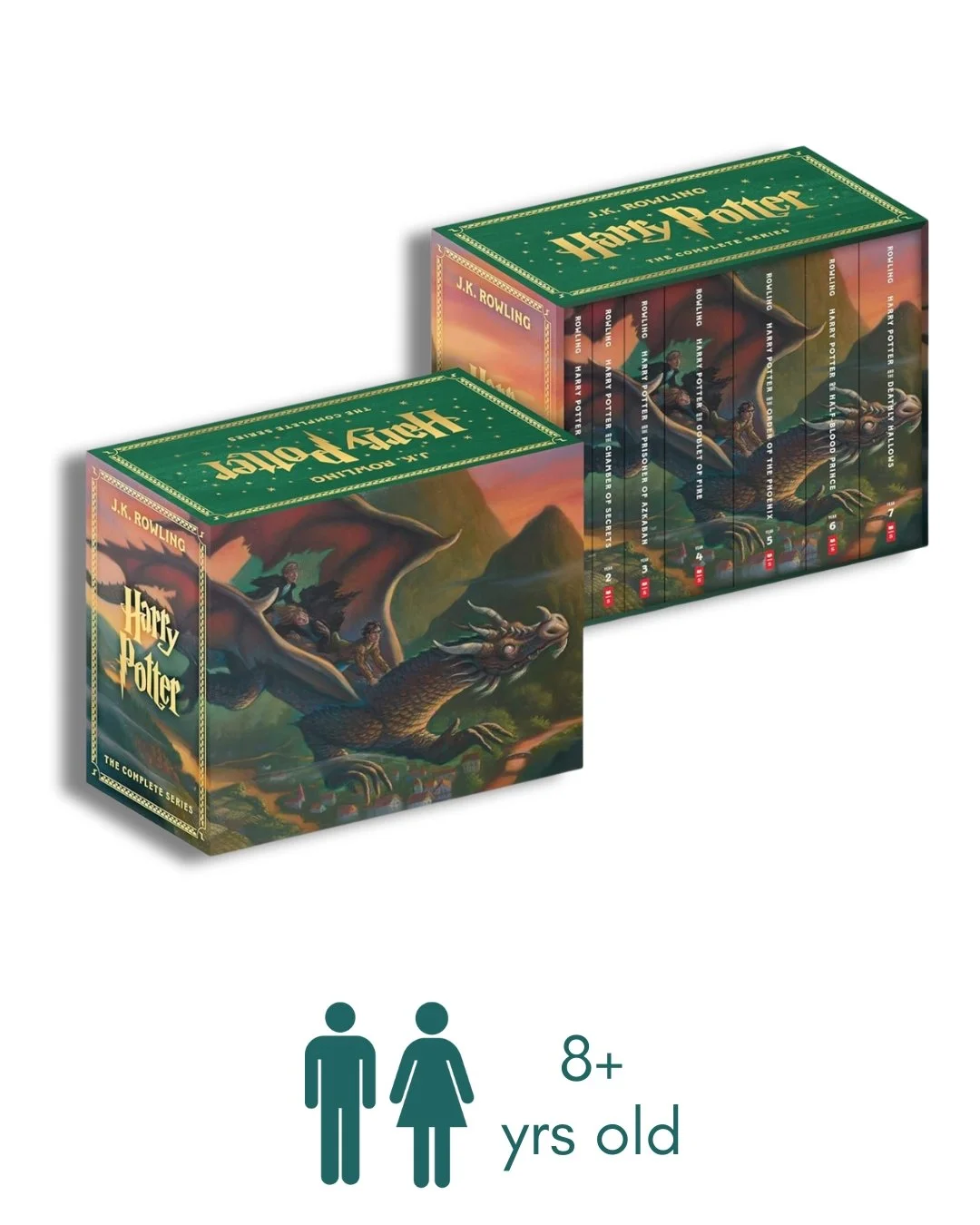 Harry Potter Paperback Box Set (Books 1-7)