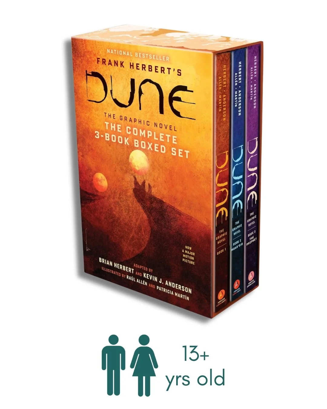 Dune: The Graphic Novel: The Complete 3-Book Boxed Set