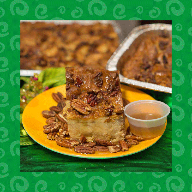 old-fashioned bread pudding