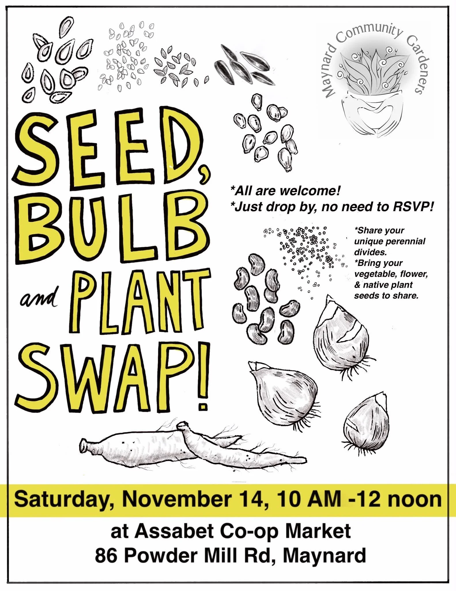 Seed, Bulb and Plant Swap