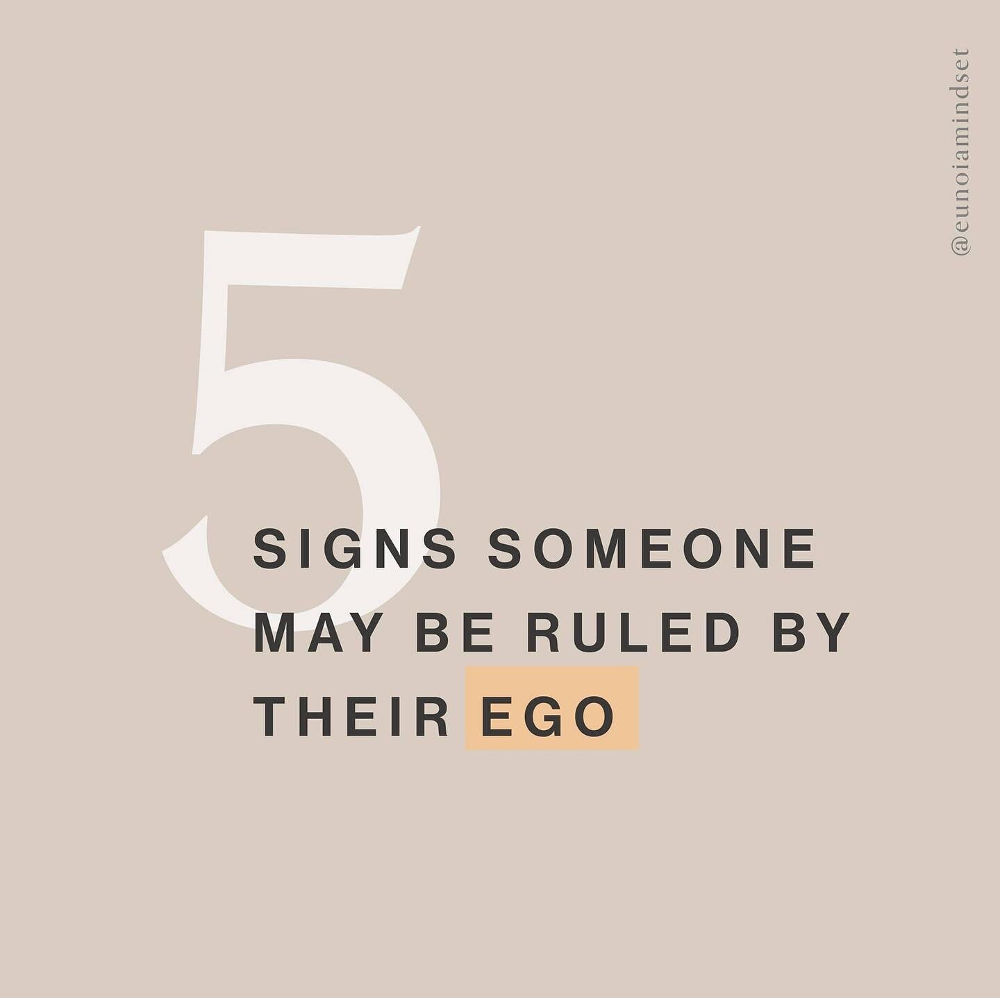 E G O - LAND

When we think back to every argument we ever had, every conflict, there is usually a very clear moment when our ego took over...

When the need to be right, to look good, to not be judged or criticised literally took control of our body