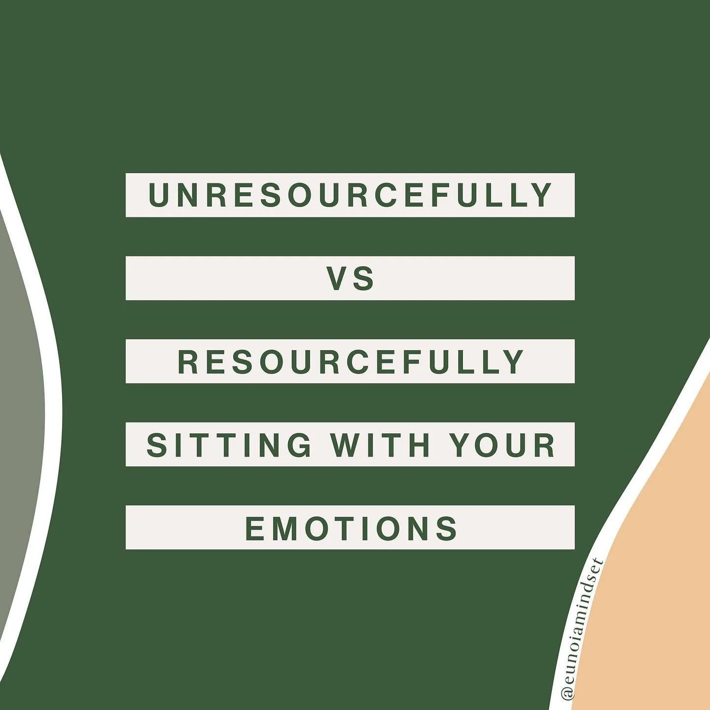 ⛔ There is a gross misconception we see perpetuated (mostly unintentionally) that being able to bury how we feel and get on with shit, is a sign of a strength and maturity.

The biggest danger of thinking this way is that it idolises a culture of sup