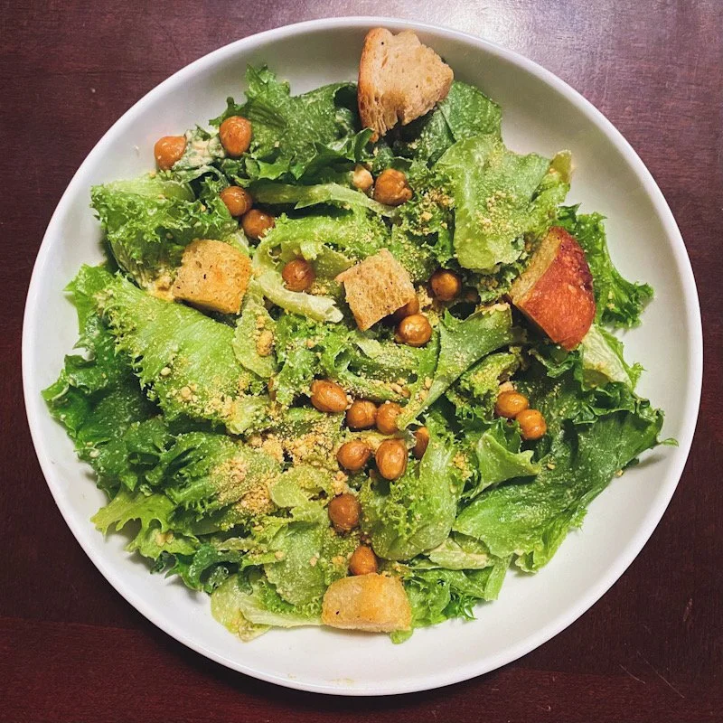 Vegan Caesar Salad — Fresh 'n Crisp Farms
