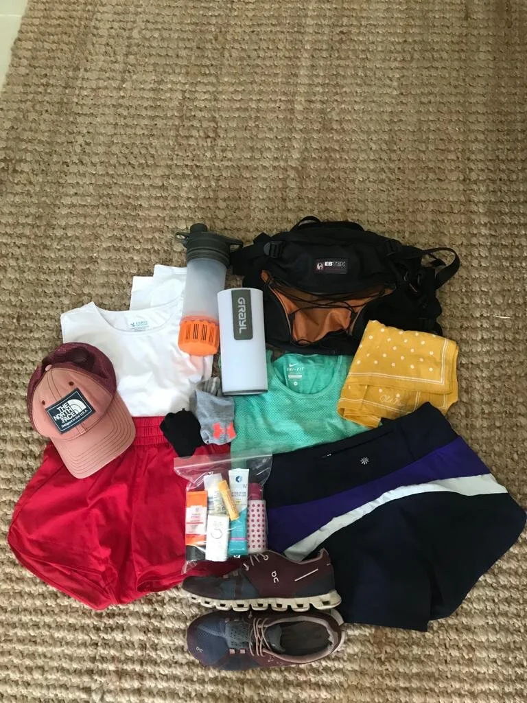 What to pack when you walk an island