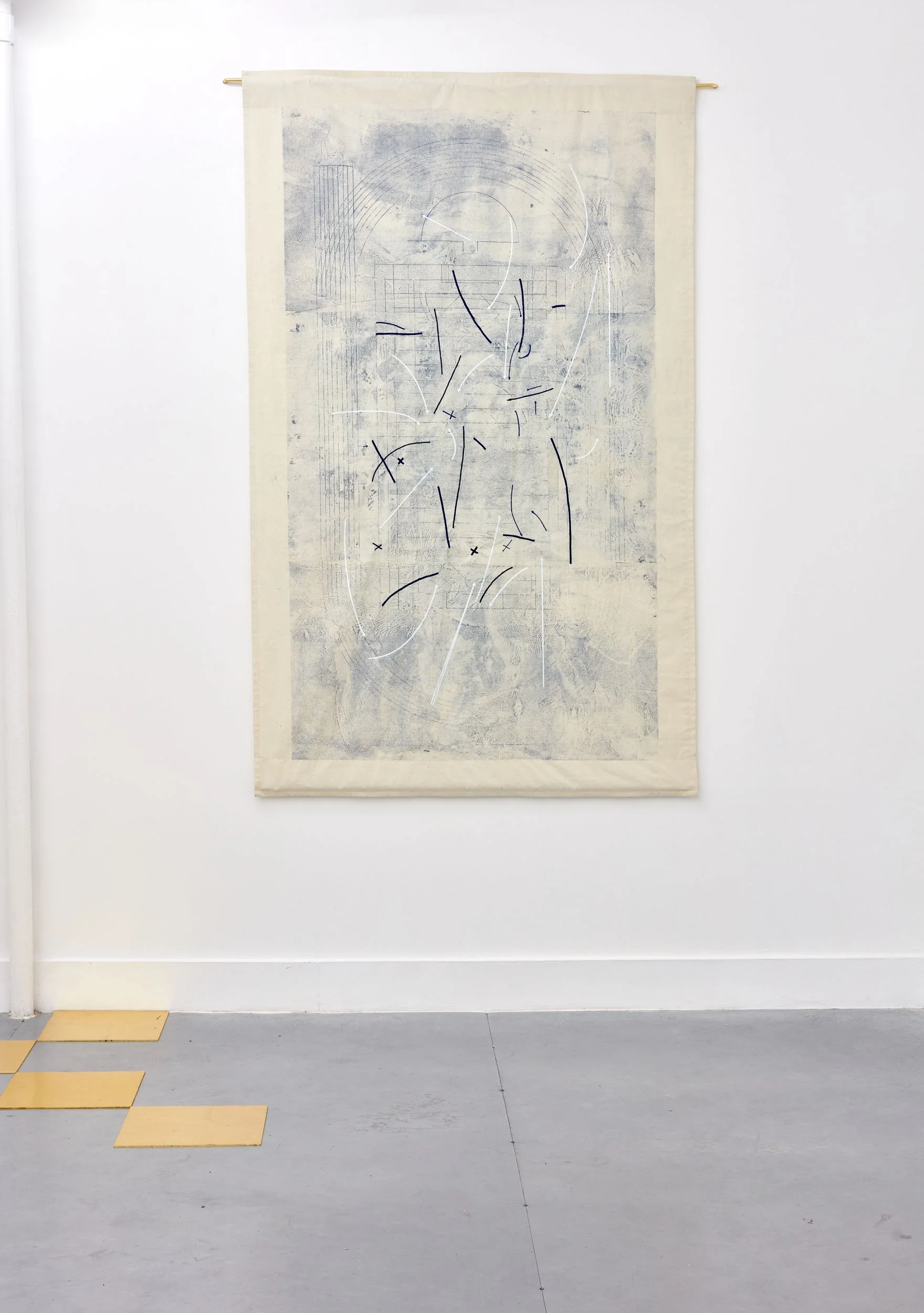 Installation view:  Silueta,  Rubber Factory, NY, 2019.