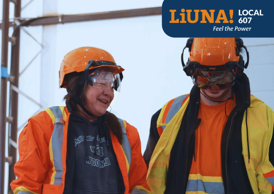 LiUNA Local 607 First Nations and Indigenous Workforce Development Organizations Partnership Strategy&nbsp;