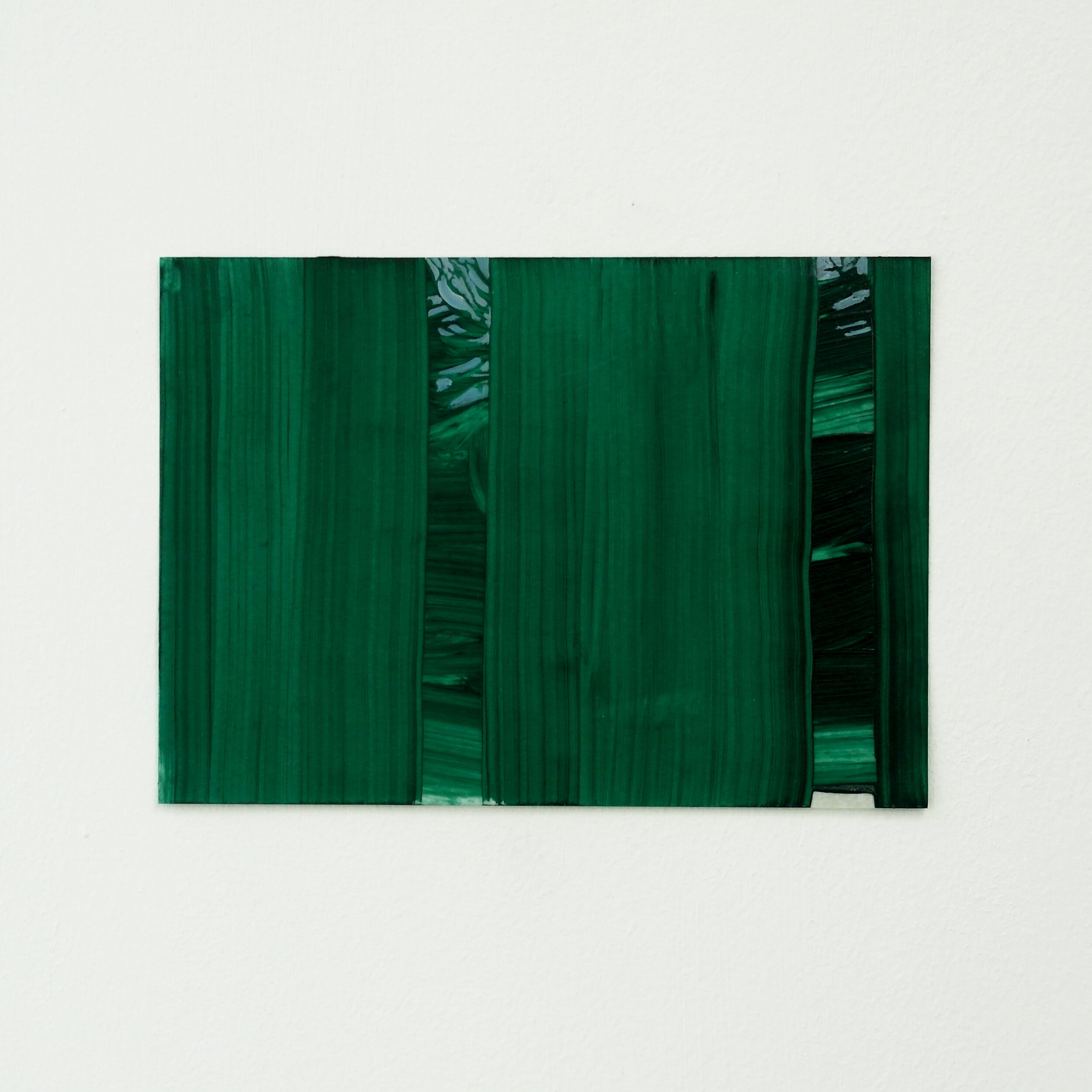 OLJ_Graham Lister_Fenced Off (Green), oil on paper, 21x15cm, 2020.JPG