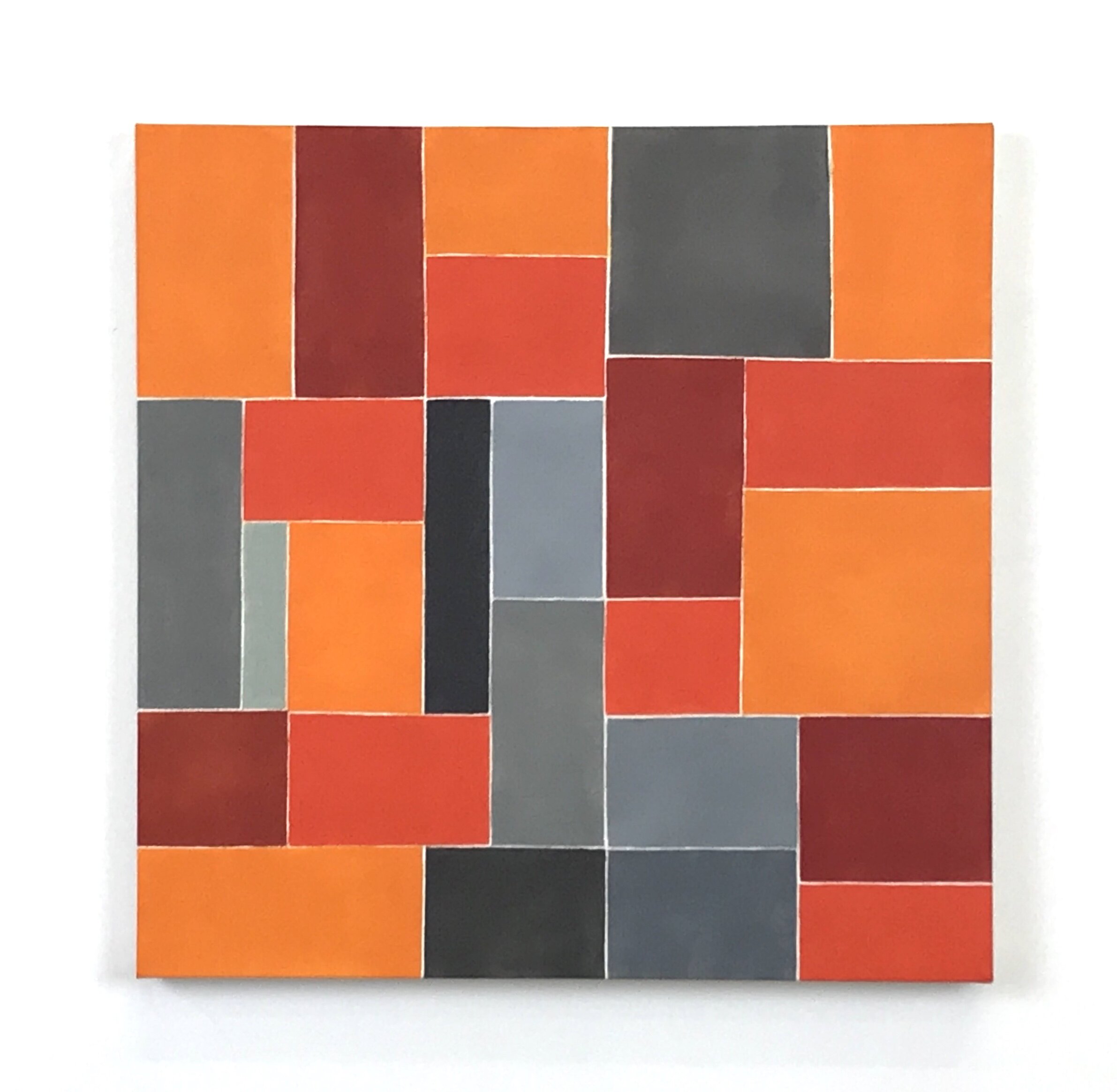 red and orange 3, 40x40, oil on canvas.JPG
