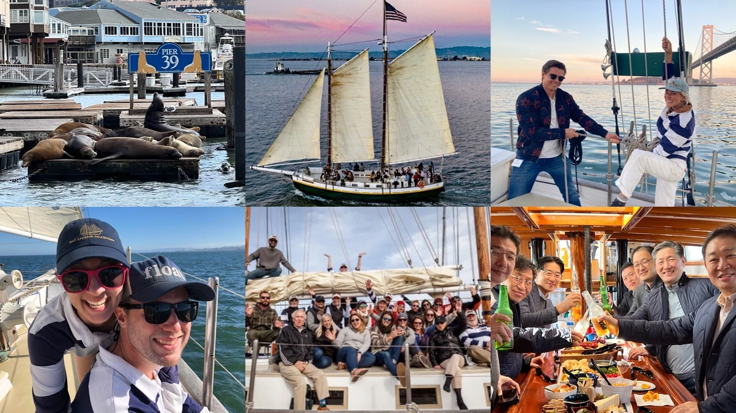 Tall Ship Sailing Charters on San Francisco Bay Bay Lights Charters