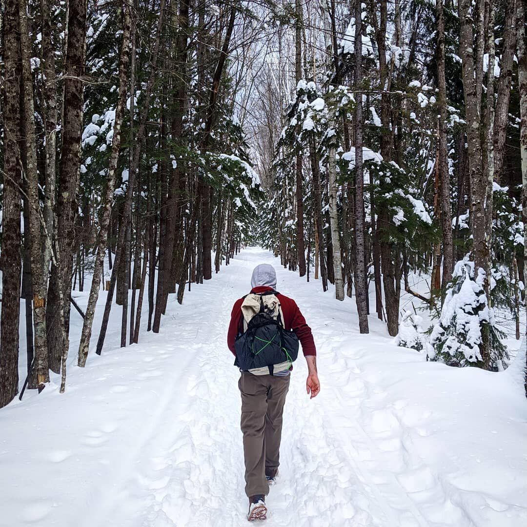 Walking out the final days of winter.