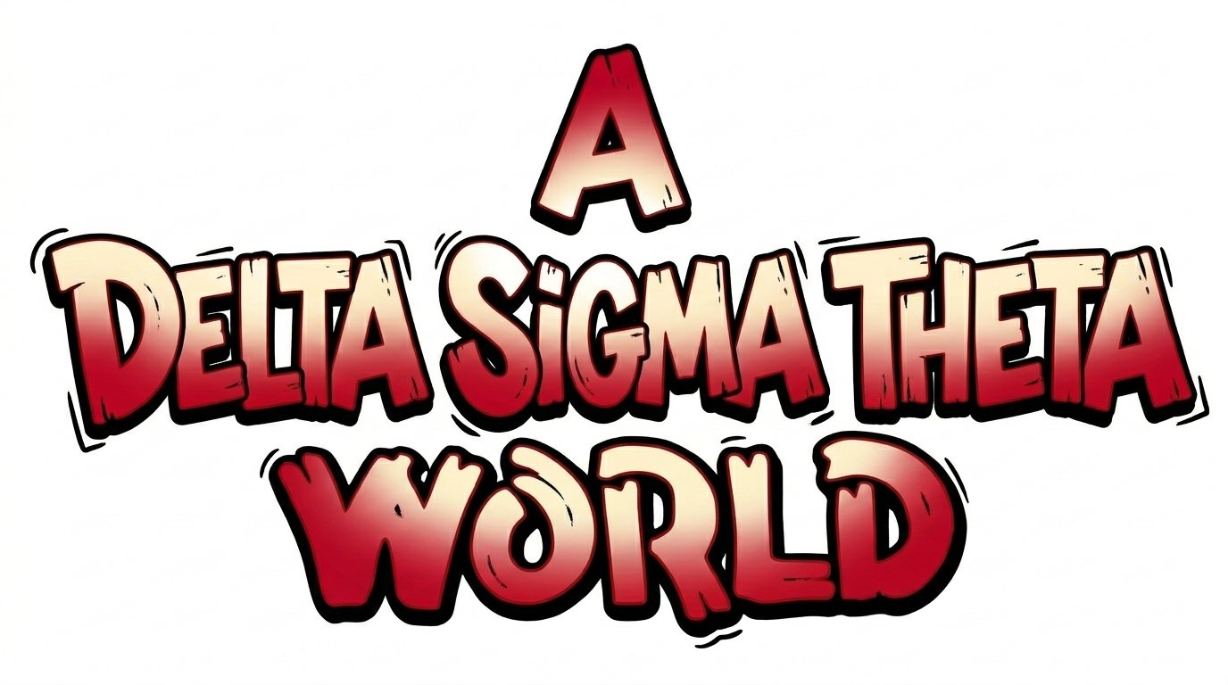 "A Delta Sigma Theta World" Hoodie