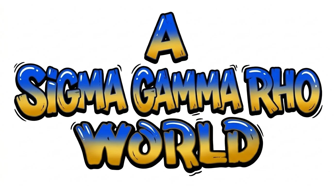 "A Sigma Gamma Rho World" Hoodie