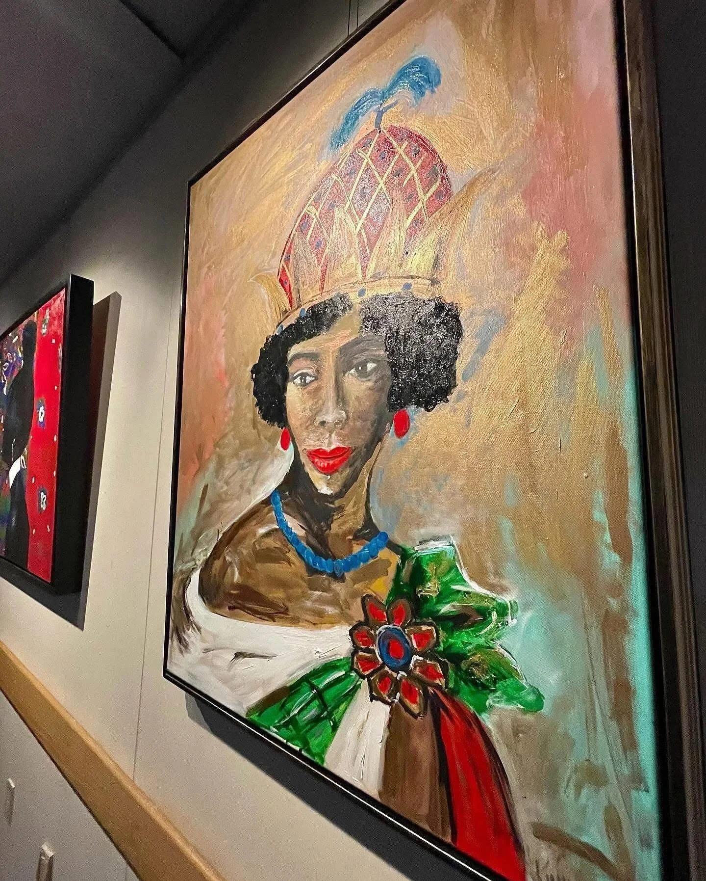 &ldquo;I Am a Queen&rdquo;
30 x 40 in.
Acrylic on canvas