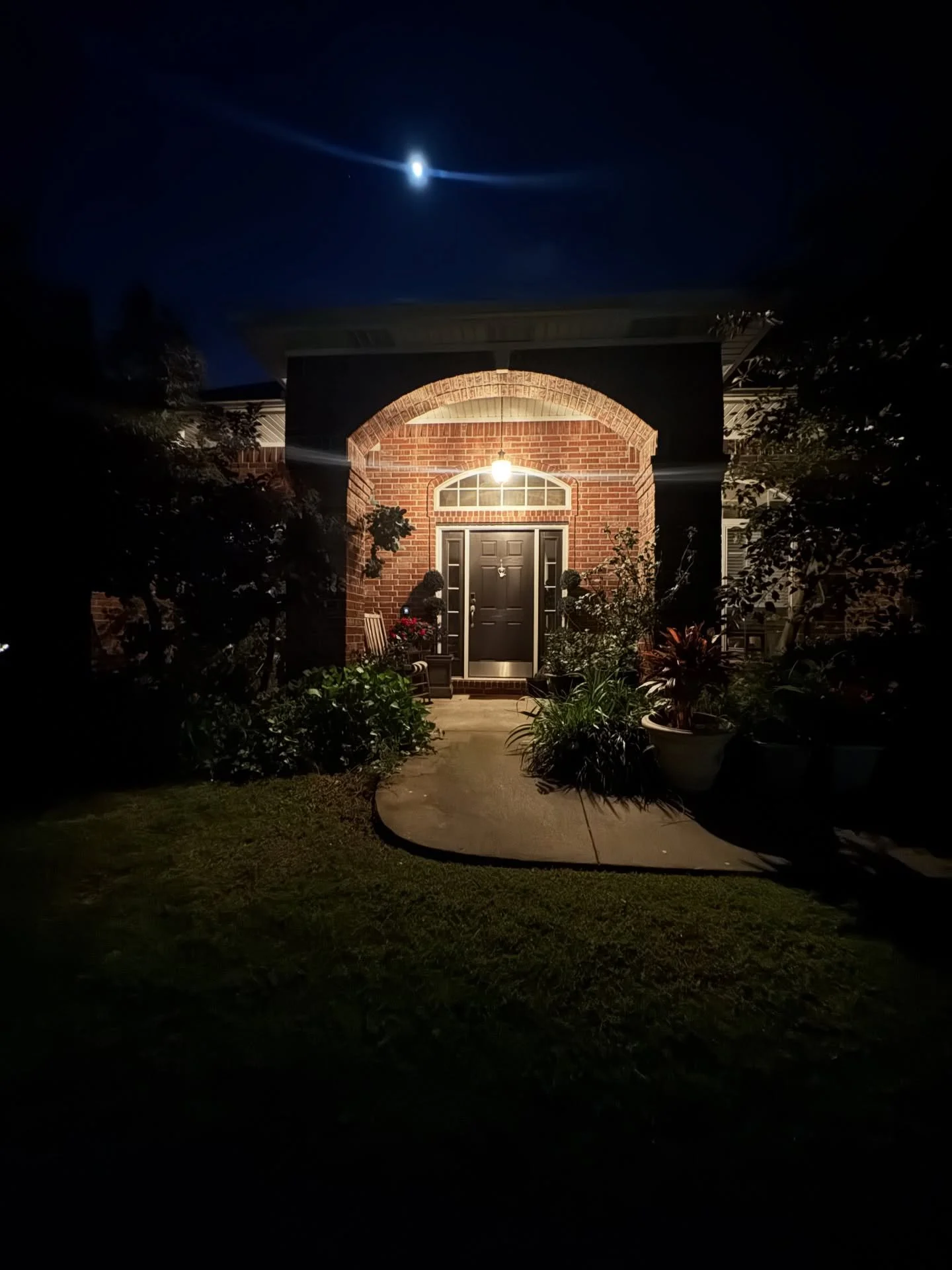 Night time in the garden may be my favorite time.
