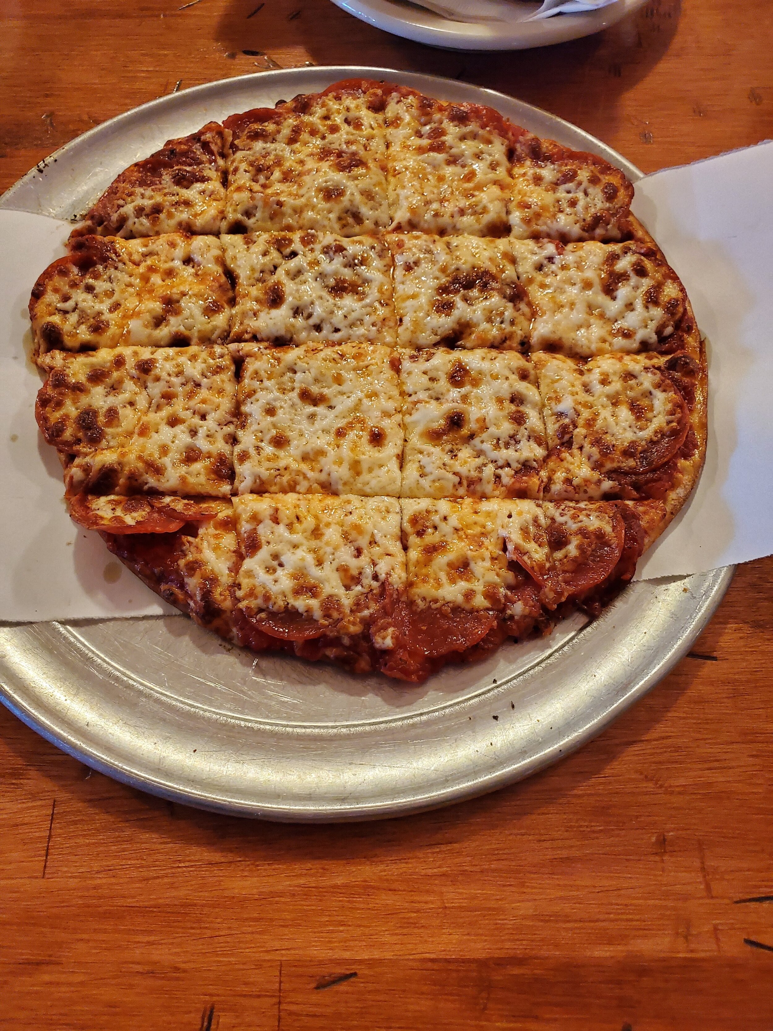 Pepperoni Pizza at "My Sisters Place"