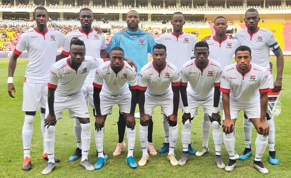 The scorpions last outing in a 3-1 shock win over Angola in Luanda