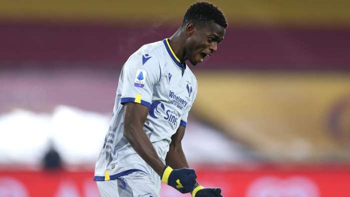 Ebrima Colley: Hellas Verona midfielder ends lifelong Serie A wait against AS Roma