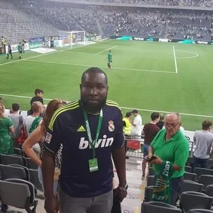 Shortlisted Gambian sports journalist Baboucarr Fallaboweh Jallow