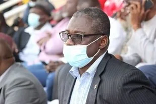 GFF President Lamin Kabba Bajo. Photo courtesy of Adu Boy Photography&nbsp;