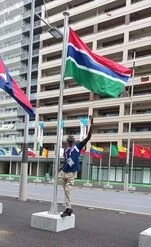 GNPC Press Attache Hagie Drammeh in Tokyo