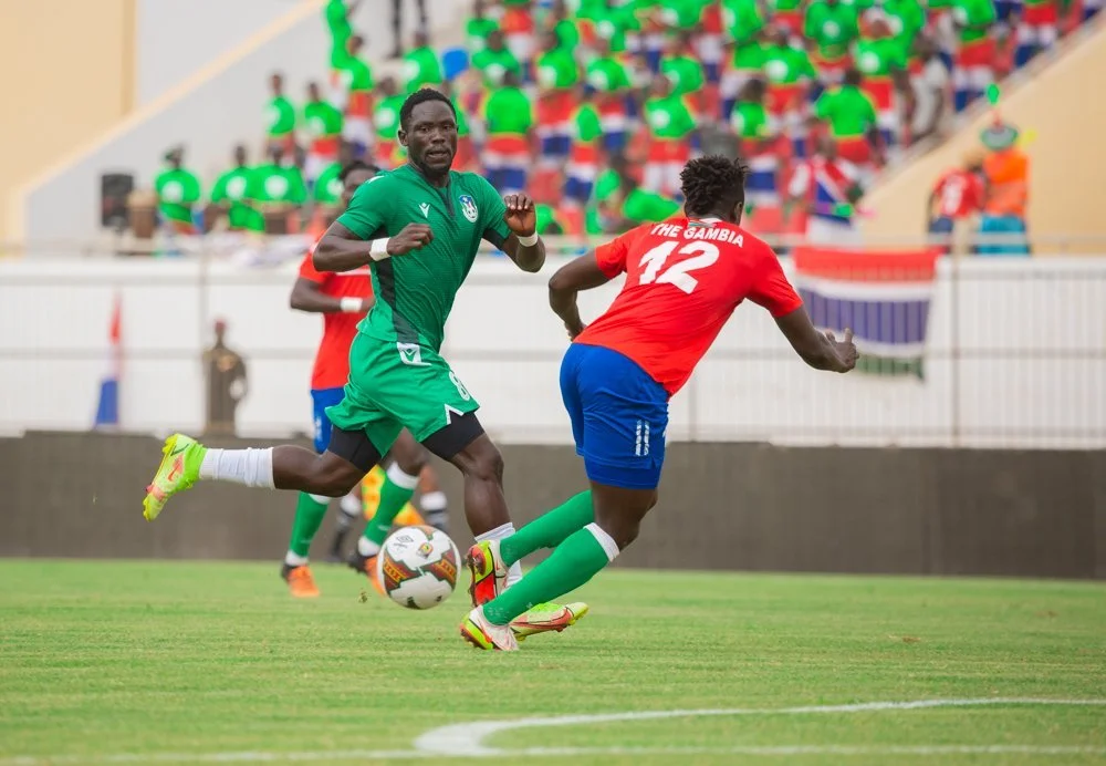 Gambia 1 -0 South Sudan: Bright stars minnows lose by only one