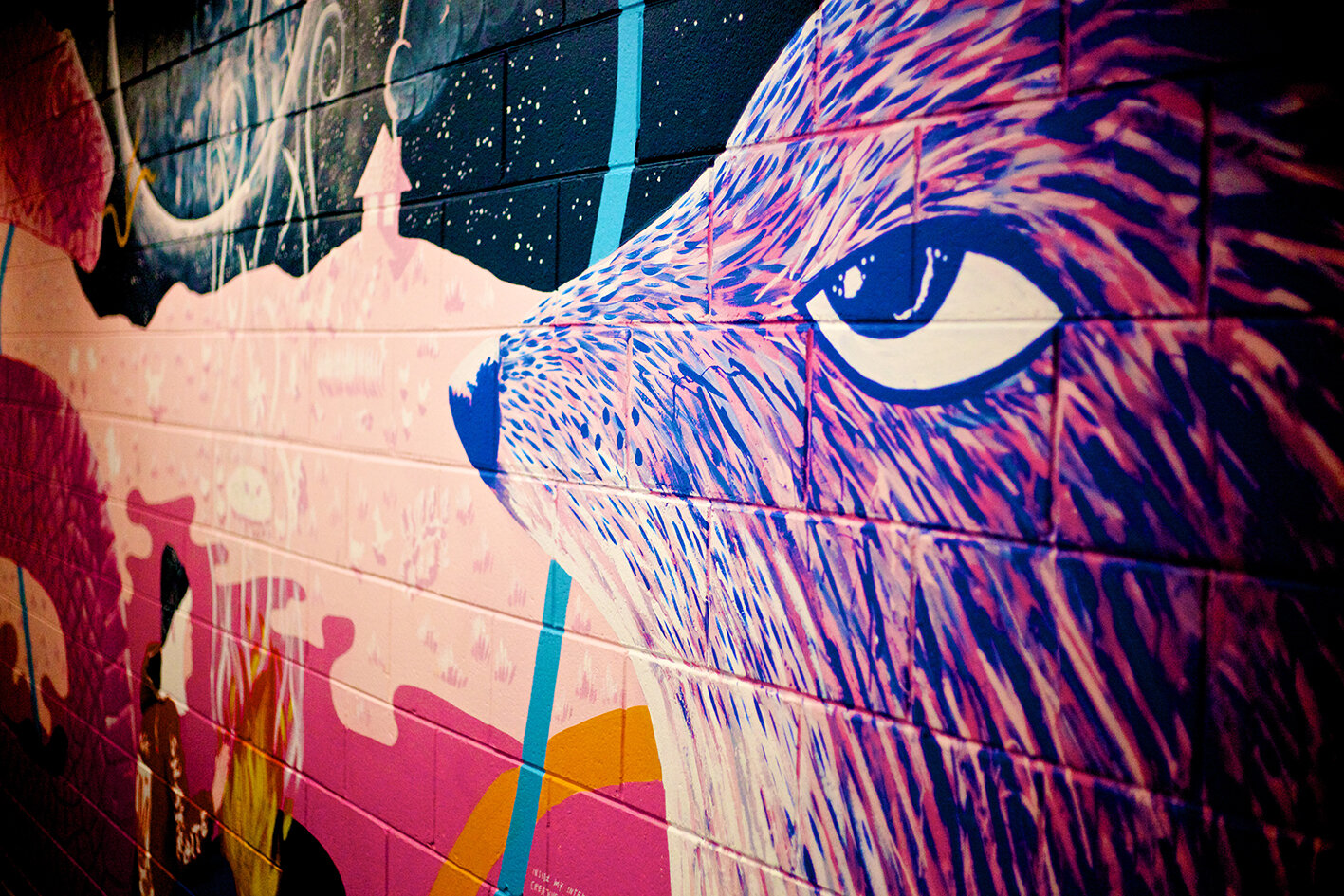 University of Canberra mural by Bohie Palecek — BOHIE