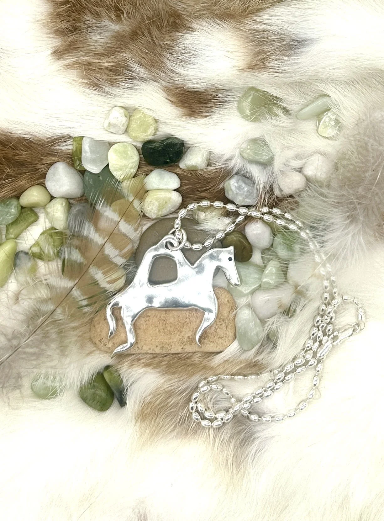 The Cassandra Horse With Sapphire Eye