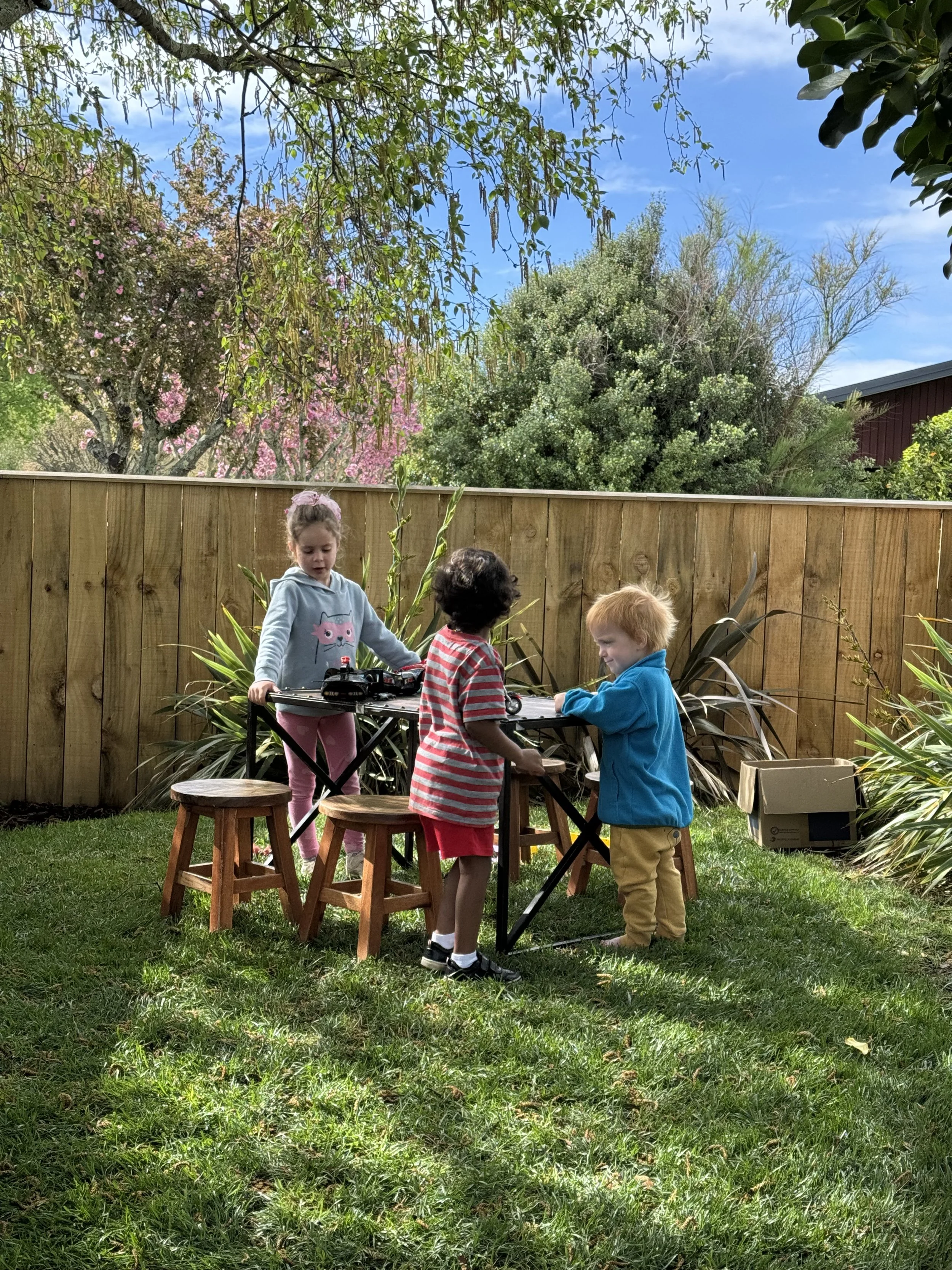 rt supplies for creative activities at Rockmybaby Childcare Centre