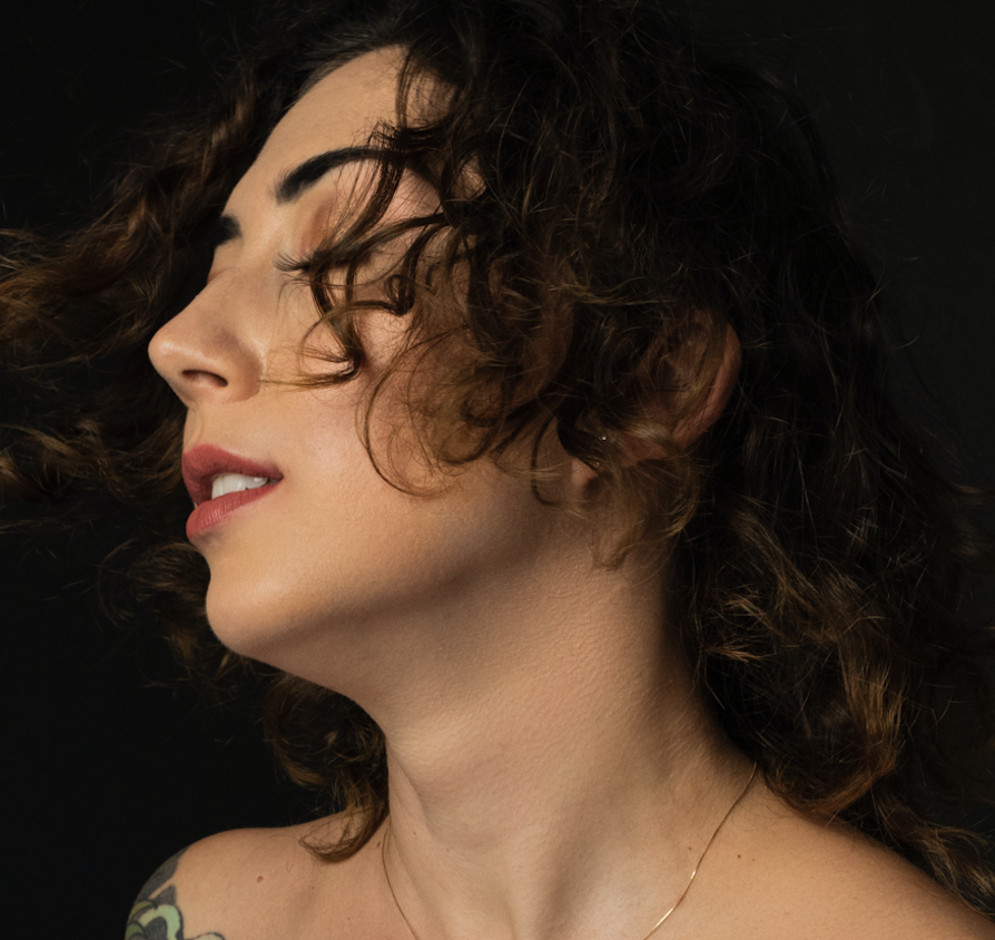 Hair Toss  (boudoir facial expressions)