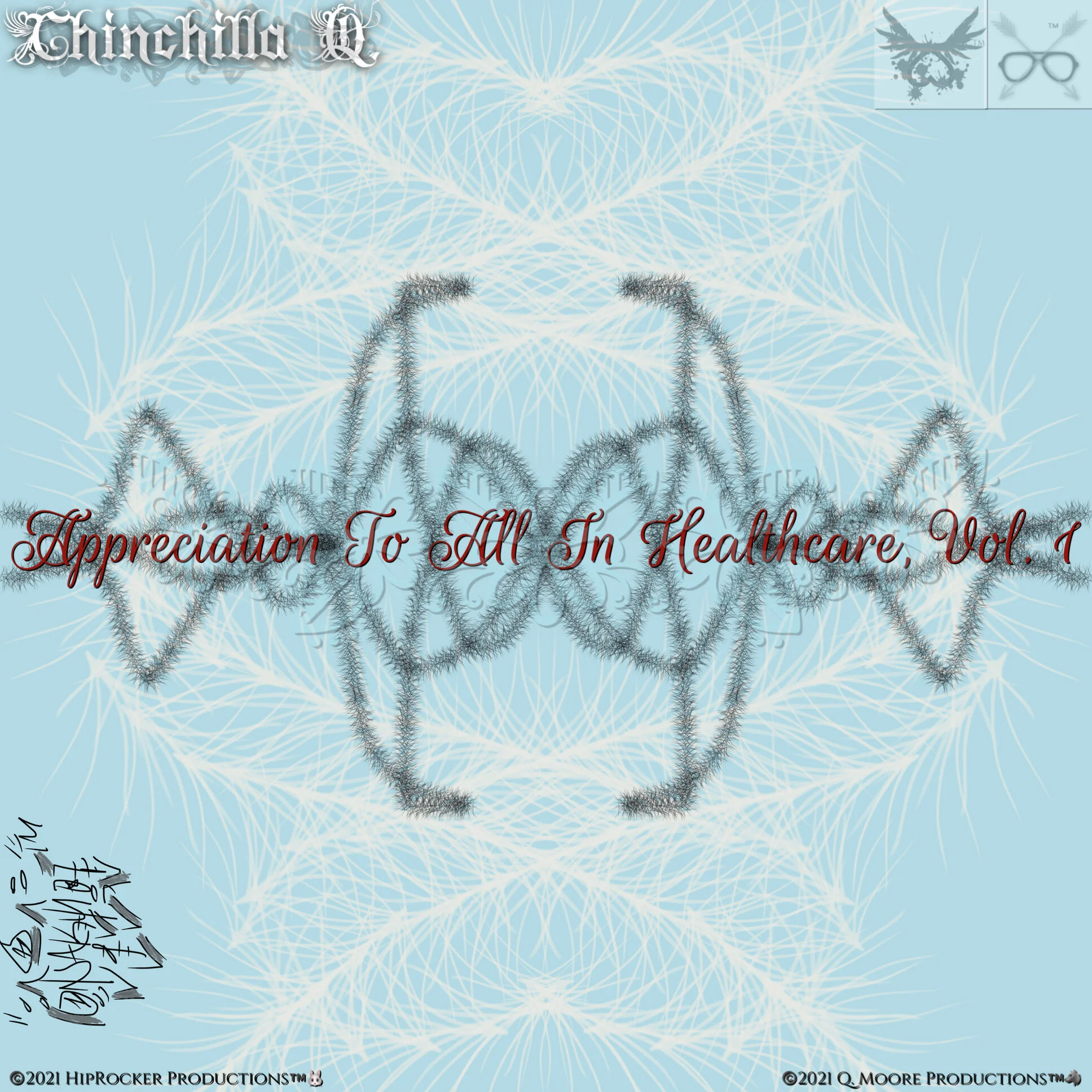 "Appreciation To All In Healthcare, Vol. 1:" 🖤Released On July 13th, 2021🖤 