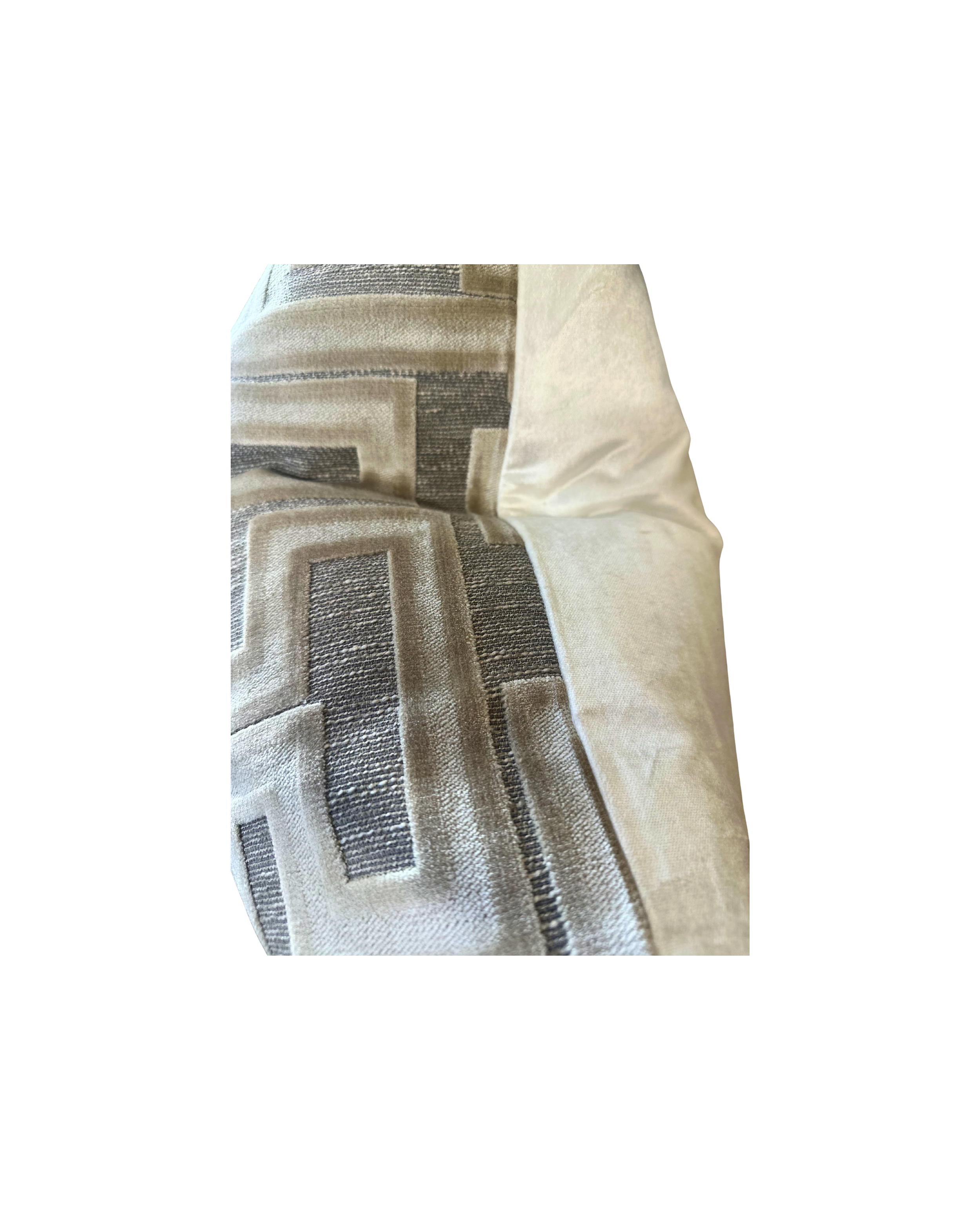 Geometric Beige Velvet Accent Pillow TOP (2).png