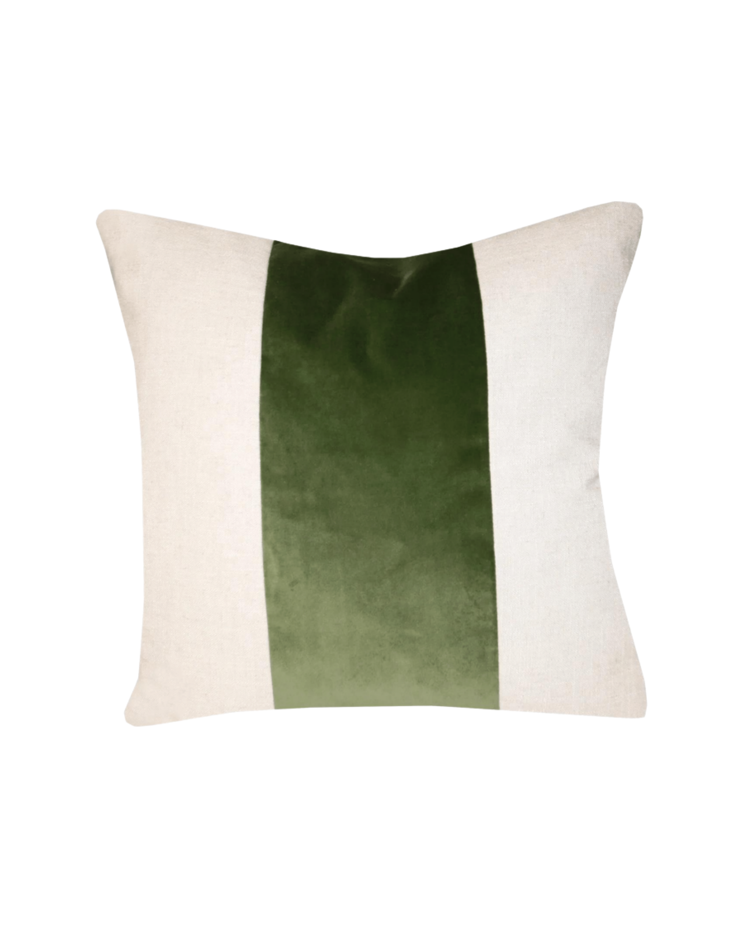 Cedar Green Stripe Accent Pillow