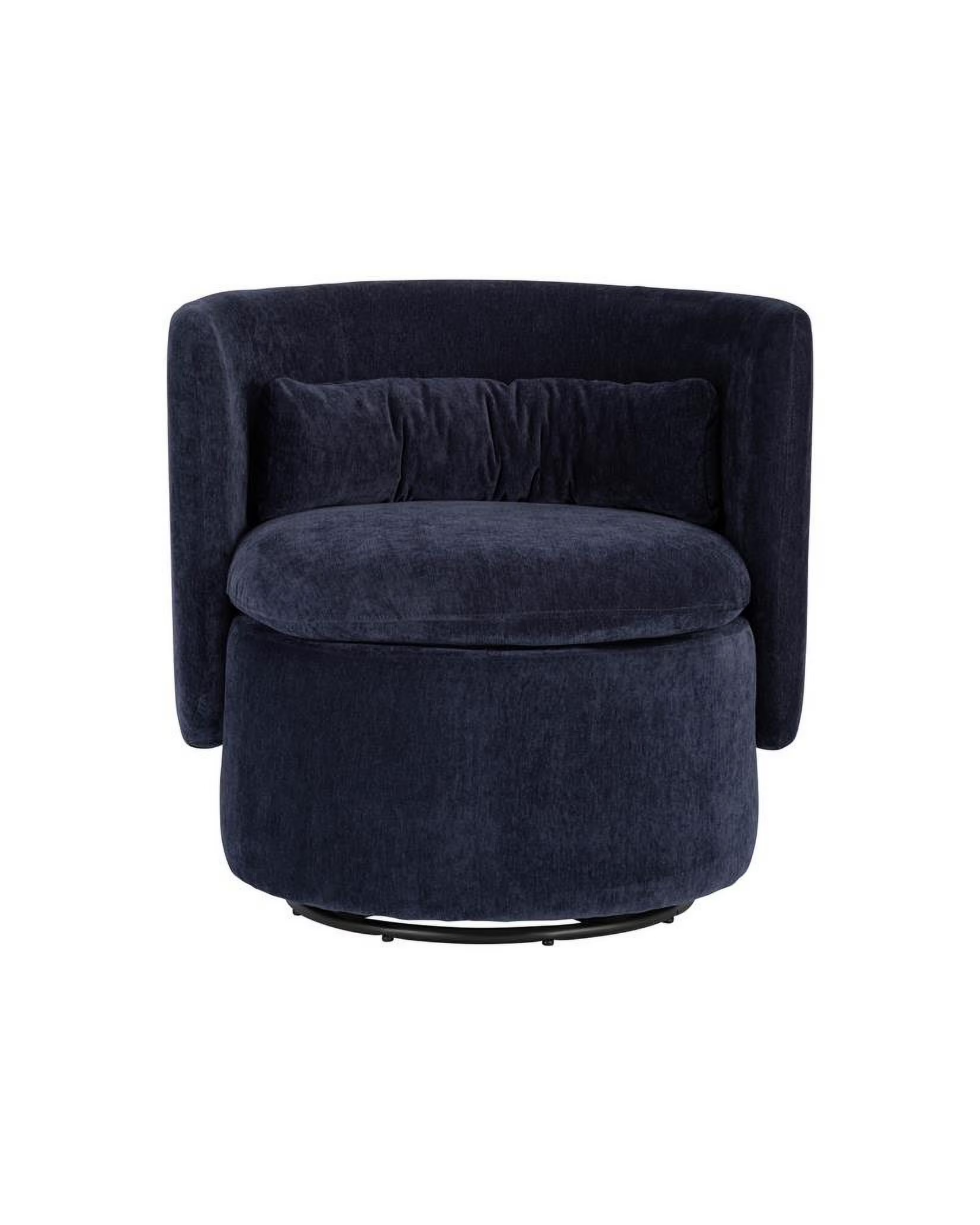 Round-Back Swivel Chair _ Blue.png