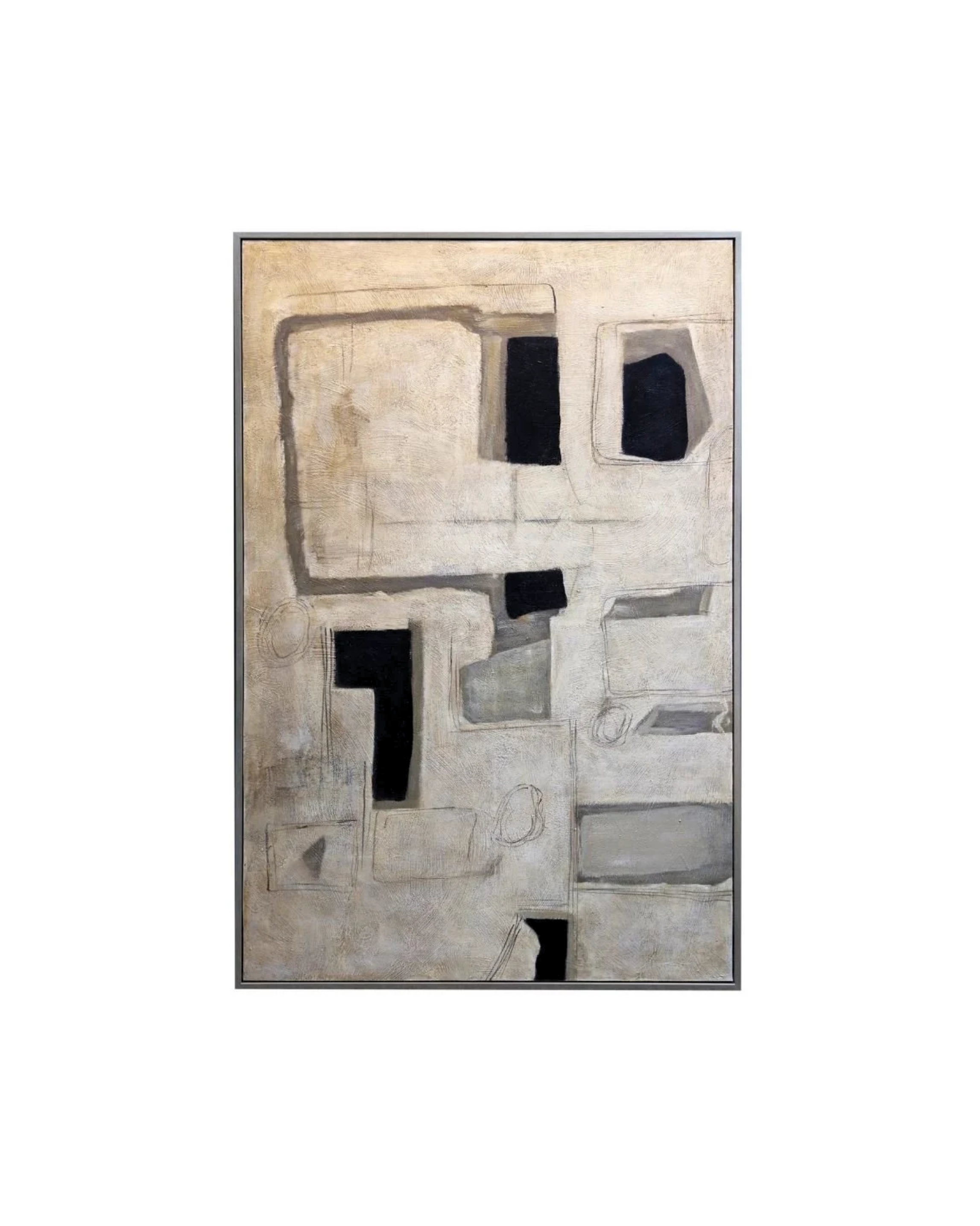 Acute Framed Abstract Art