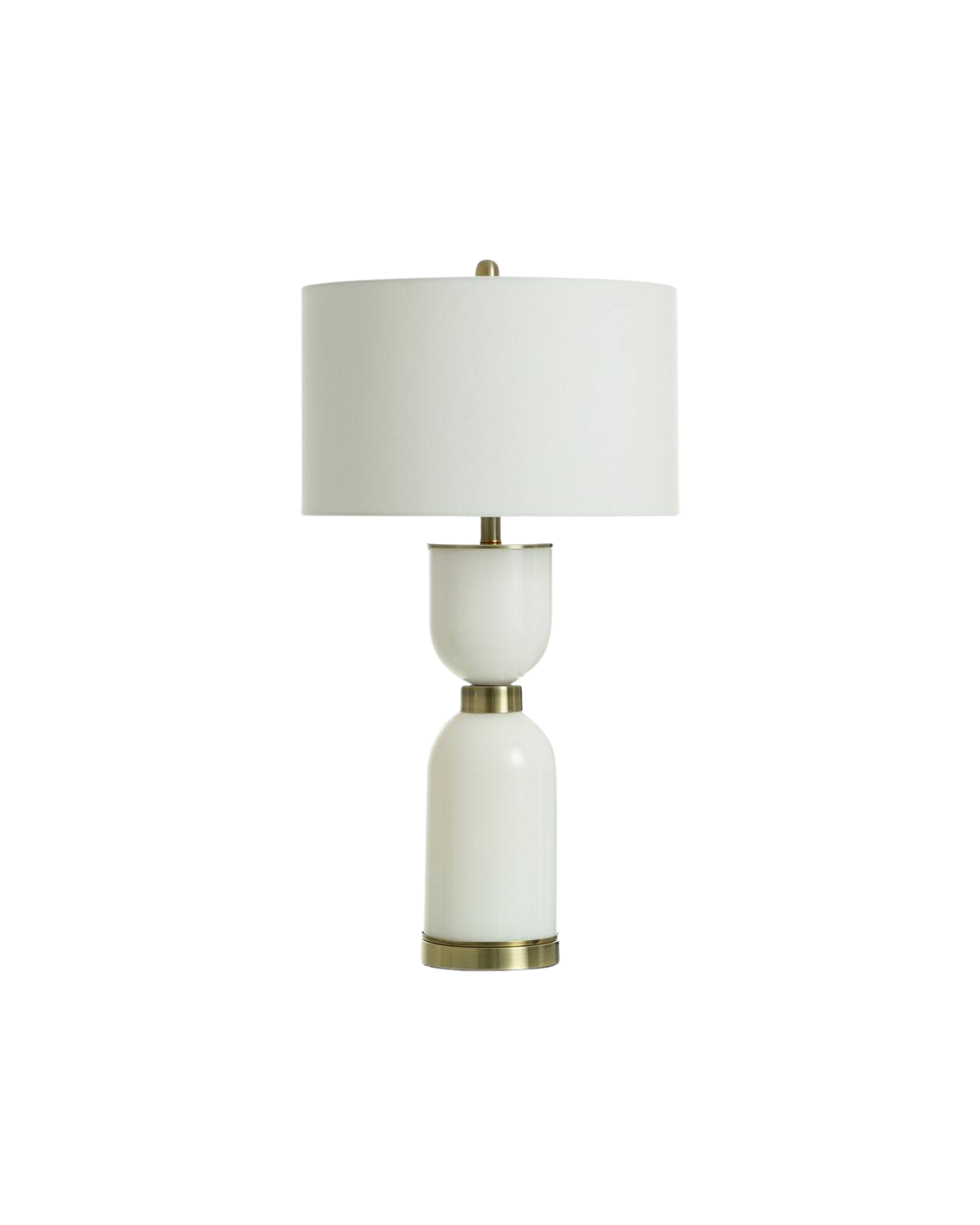 Ivory Column Table Lamp
