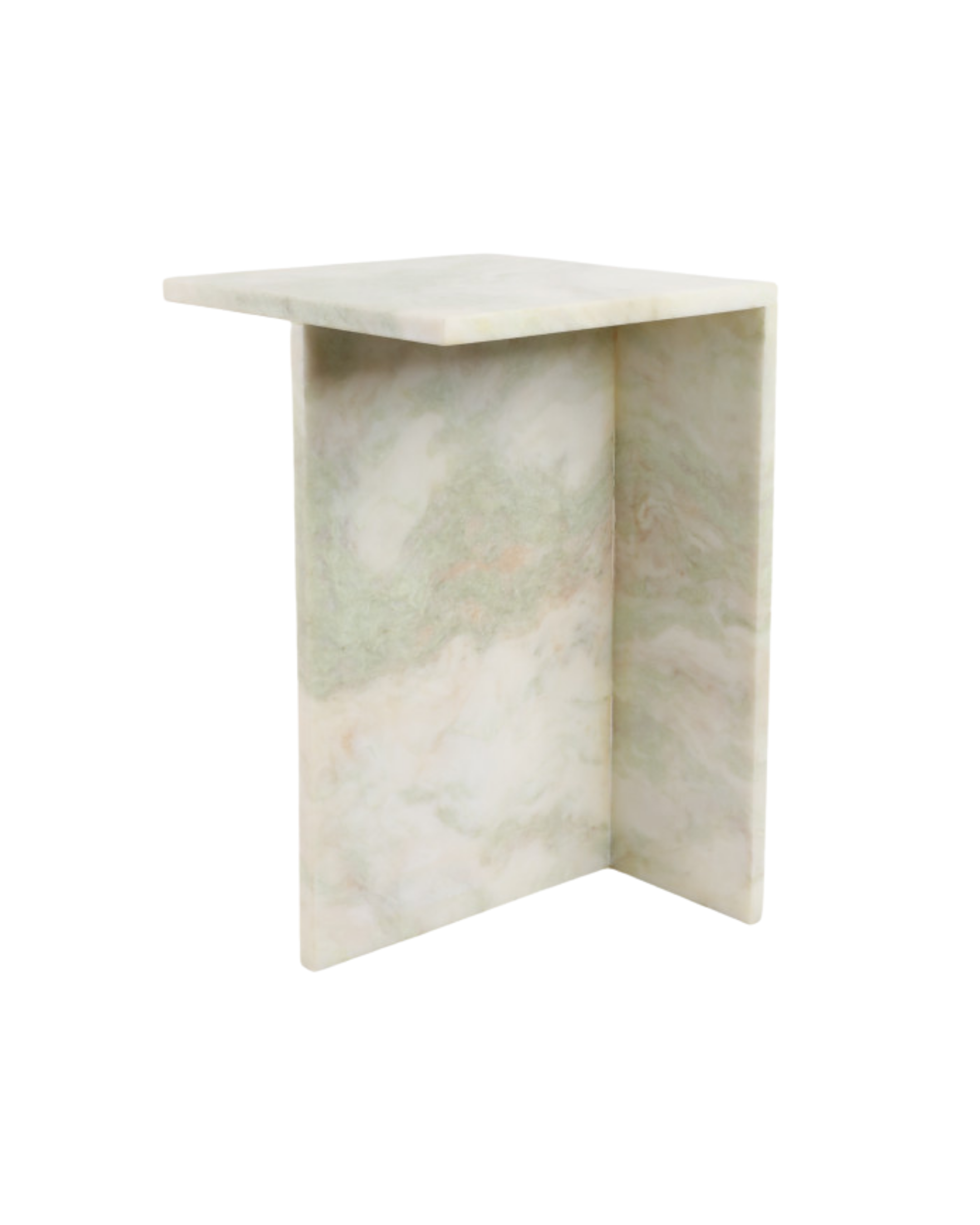 Square Marble Accent Table _ Light Green (2).png