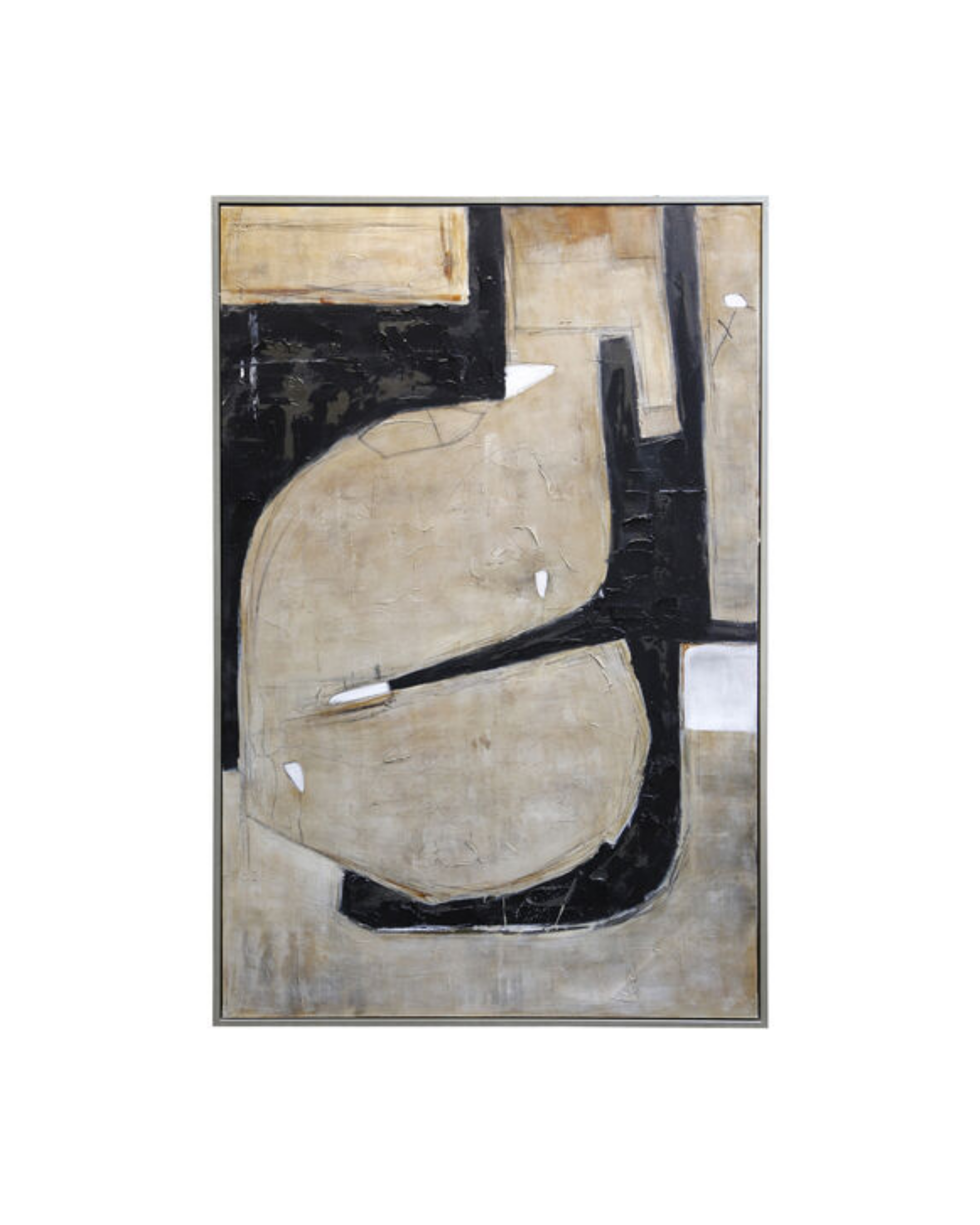 Faded Framed Abstract Art