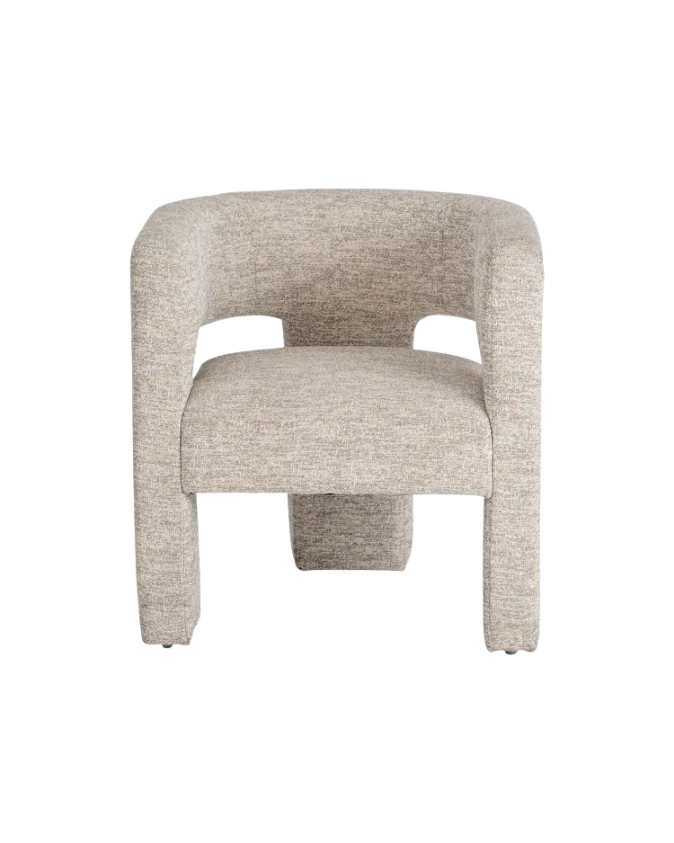Round Back Chair | Beige